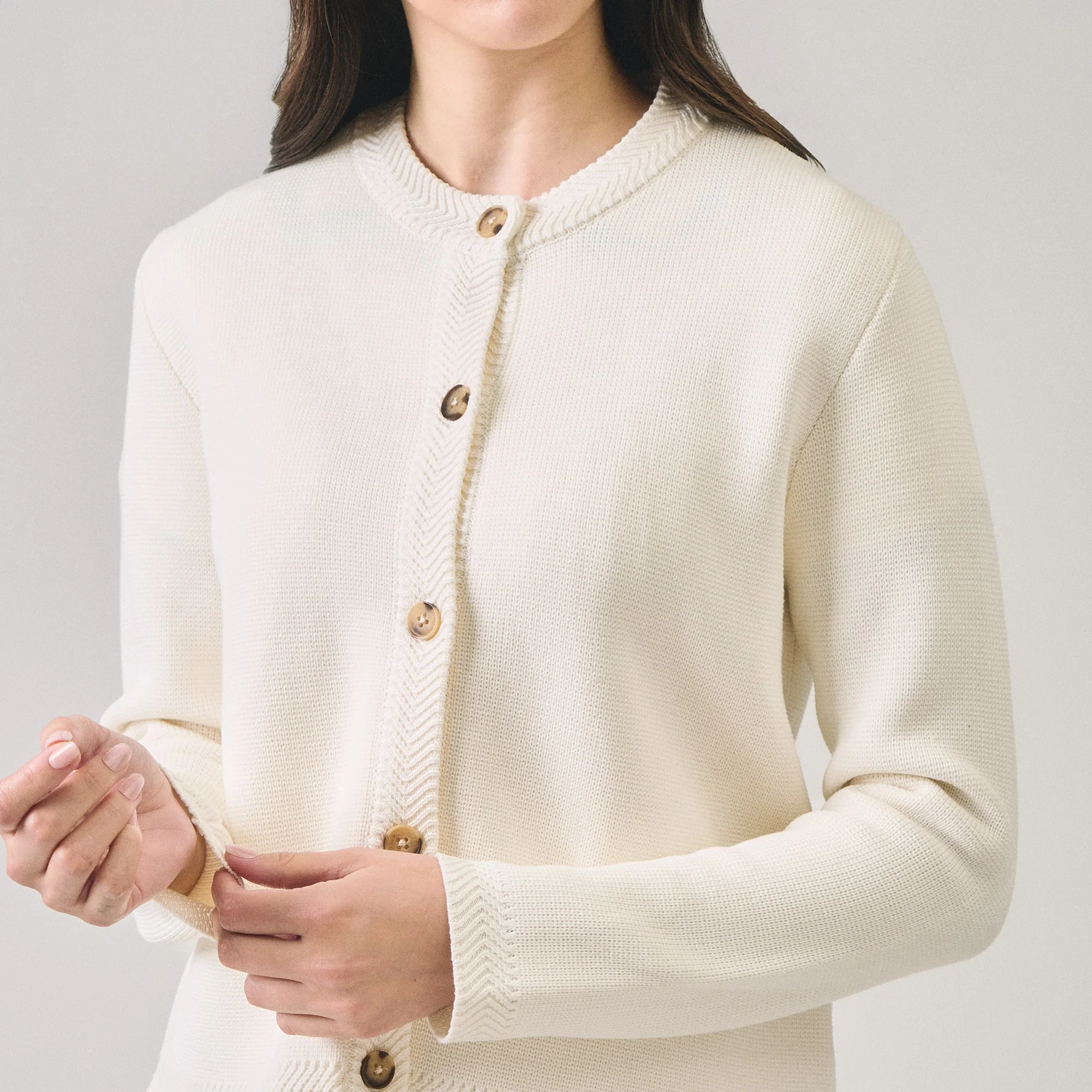 Button Down Knit Cardigan - Image 3