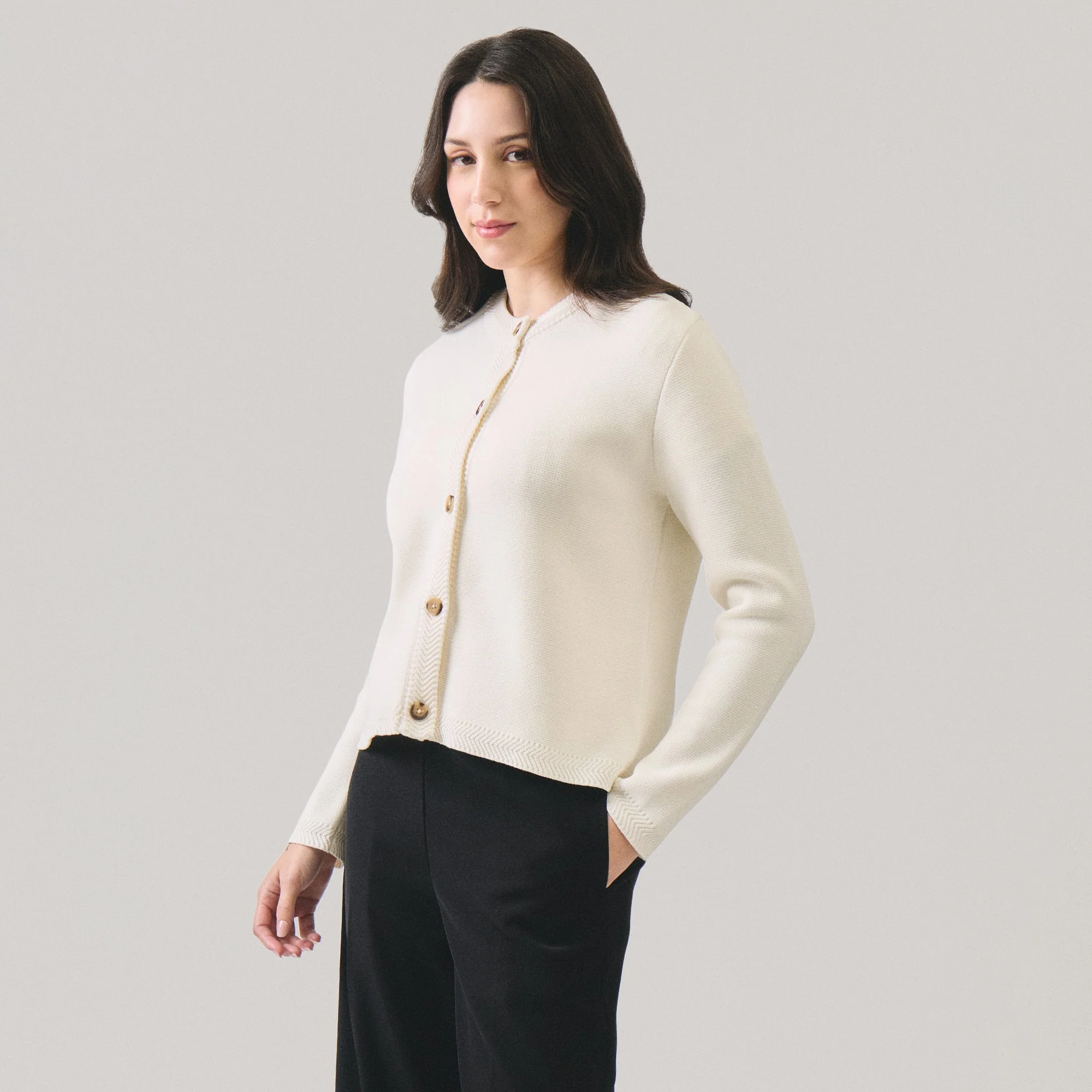 Button Down Knit Cardigan - Image 4