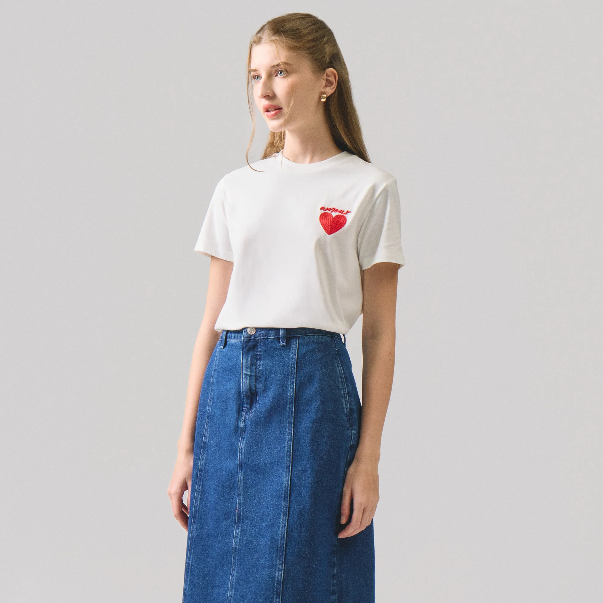 Chain Stitch Graphic T-Shirt - Image 3