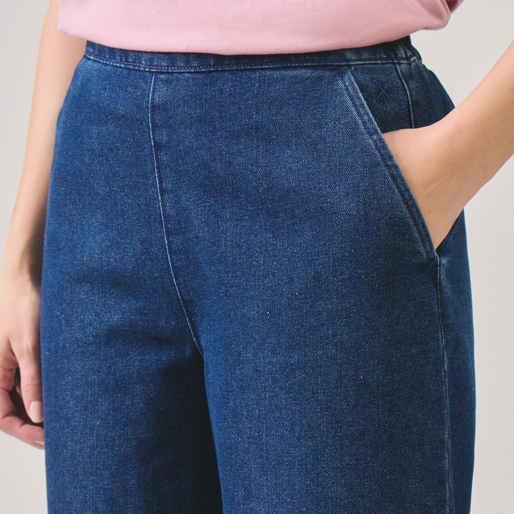 Denim Culottes - Image 2