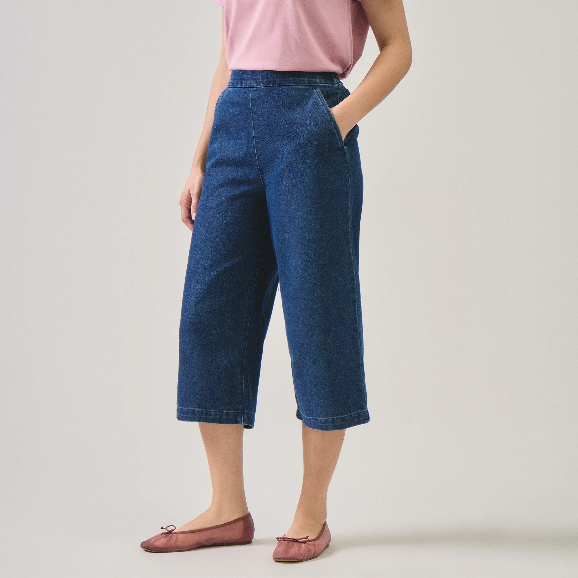 Denim Culottes - Image 3