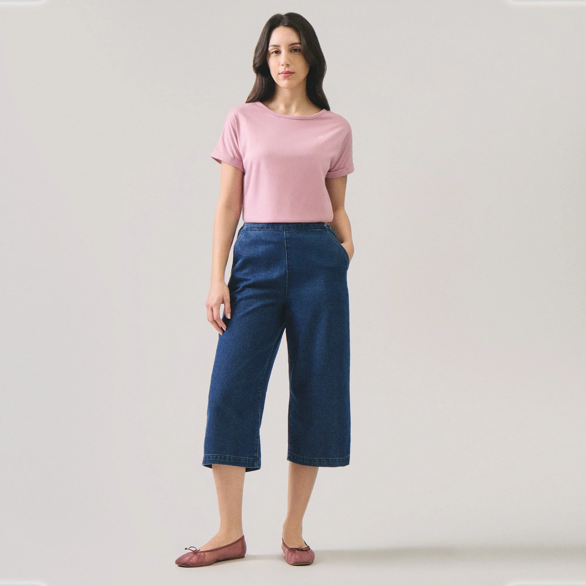 Denim Culottes - Image 5