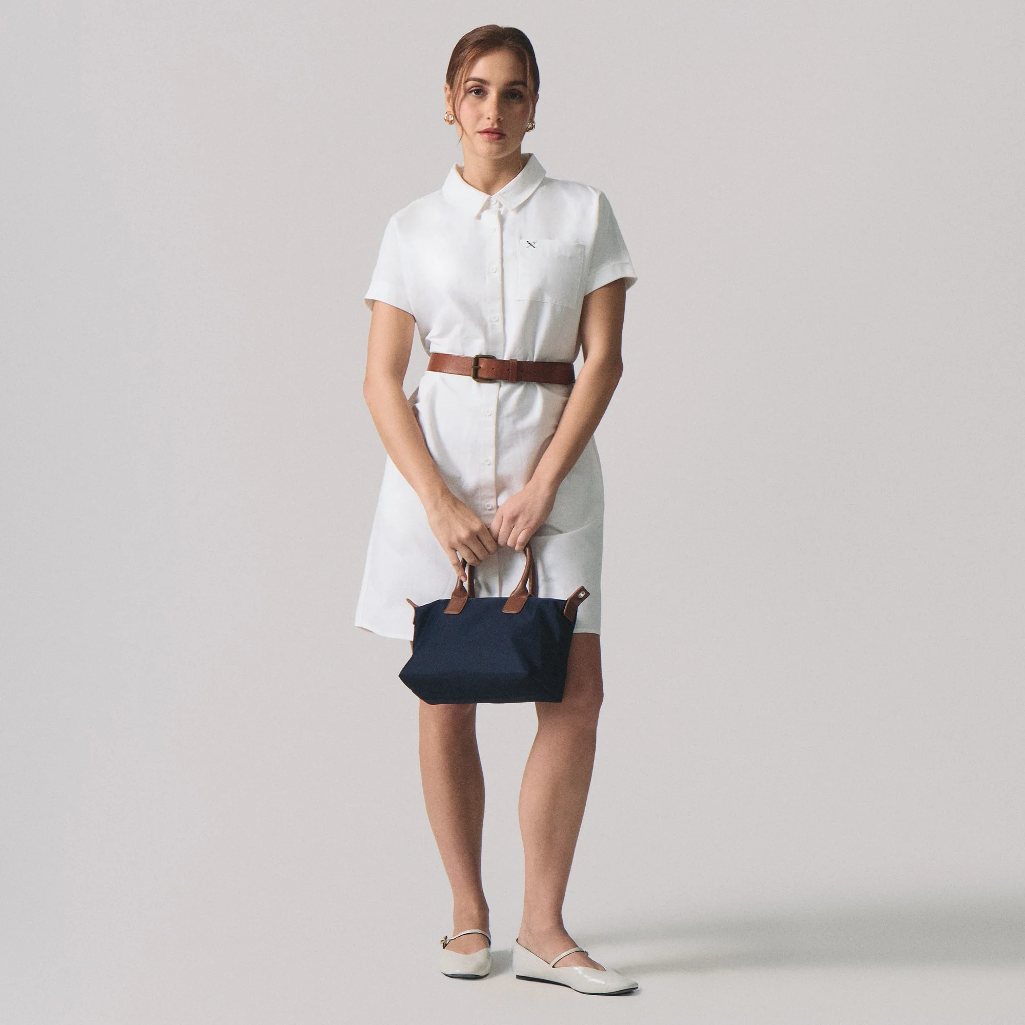 Dolman Shirt Dress - Image 5