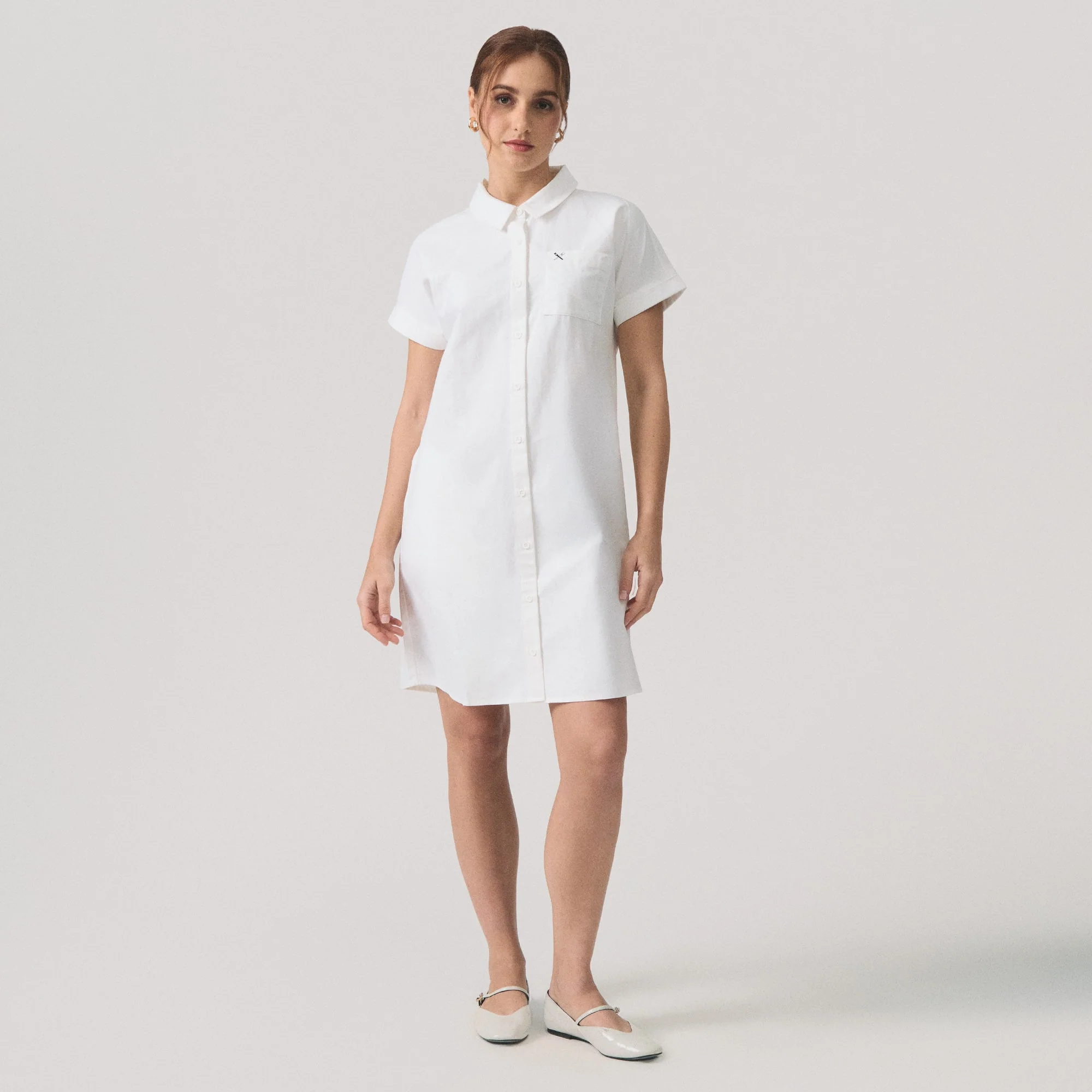 Dolman Shirt Dress - Image 6