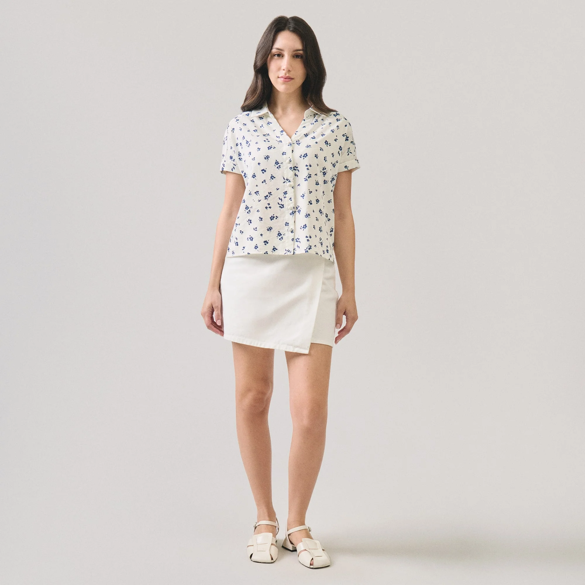 Floral Button Down Shirt - Image 5