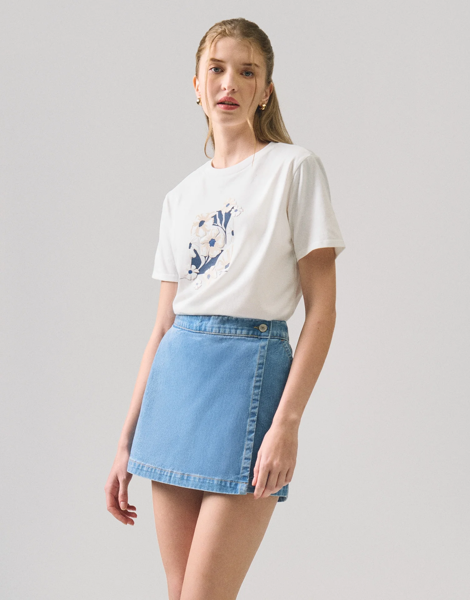 Floral Graphic T-Shirt - Image 3