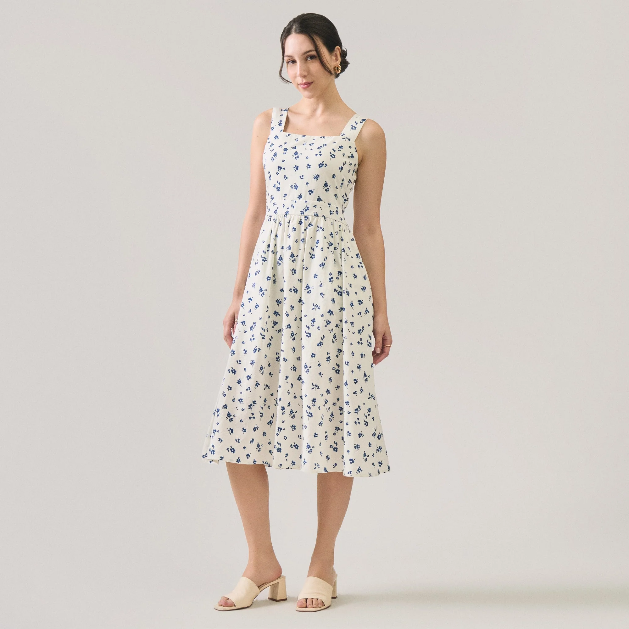 Floral Sleeveless Dress - Image 6