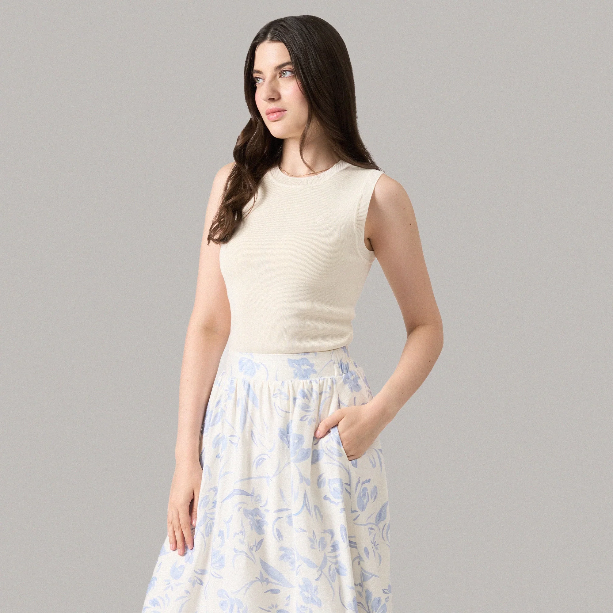 Halter Knit Top - Image 3
