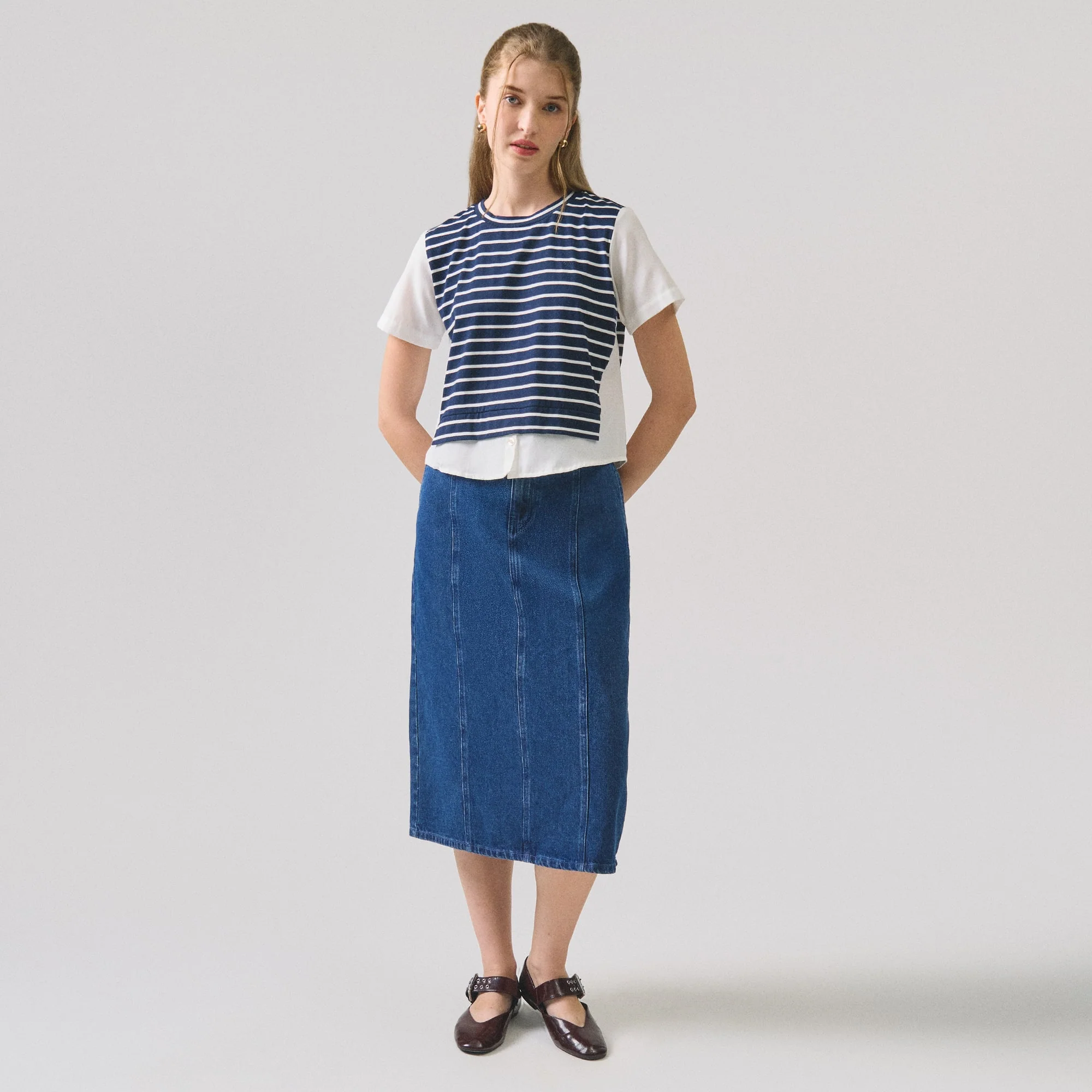 Hybrid Striped T-Shirt - Image 5