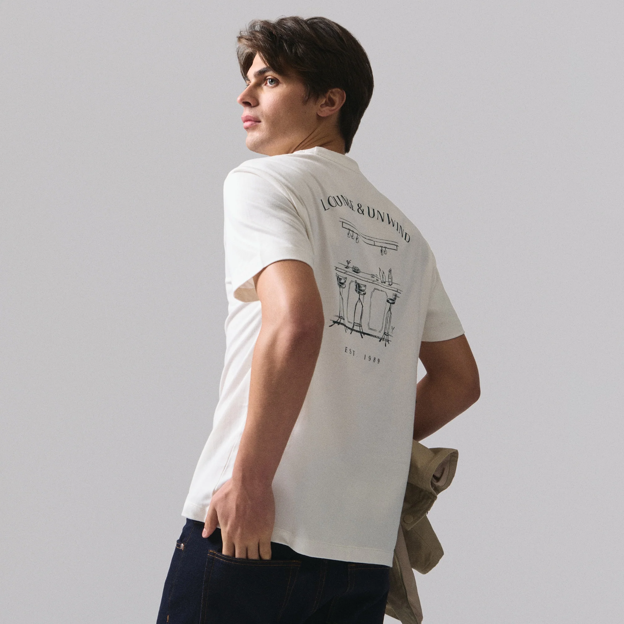 Lounge & Unwind Graphic T-Shirt - Image 4