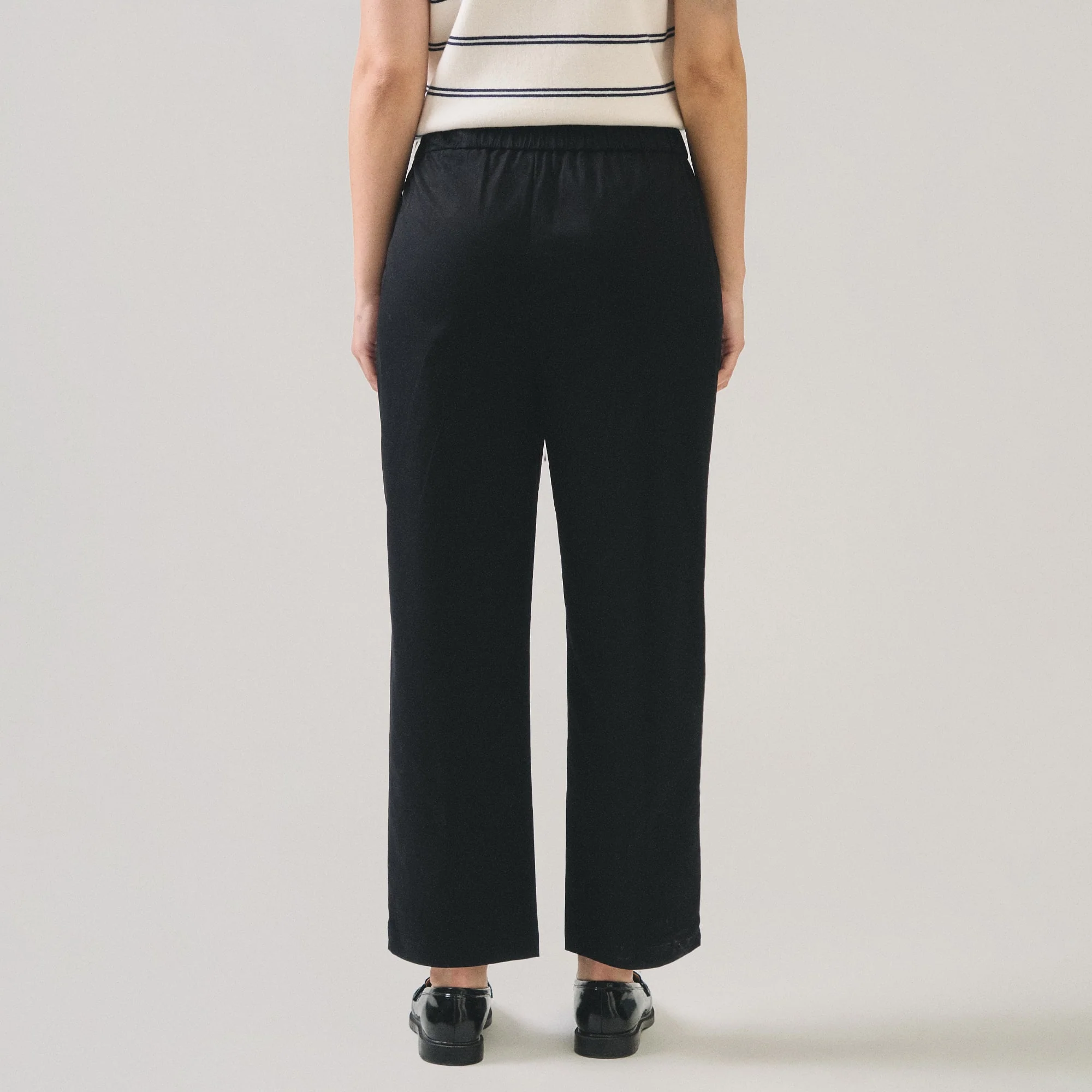 Pull Up Twill Trousers - Image 5