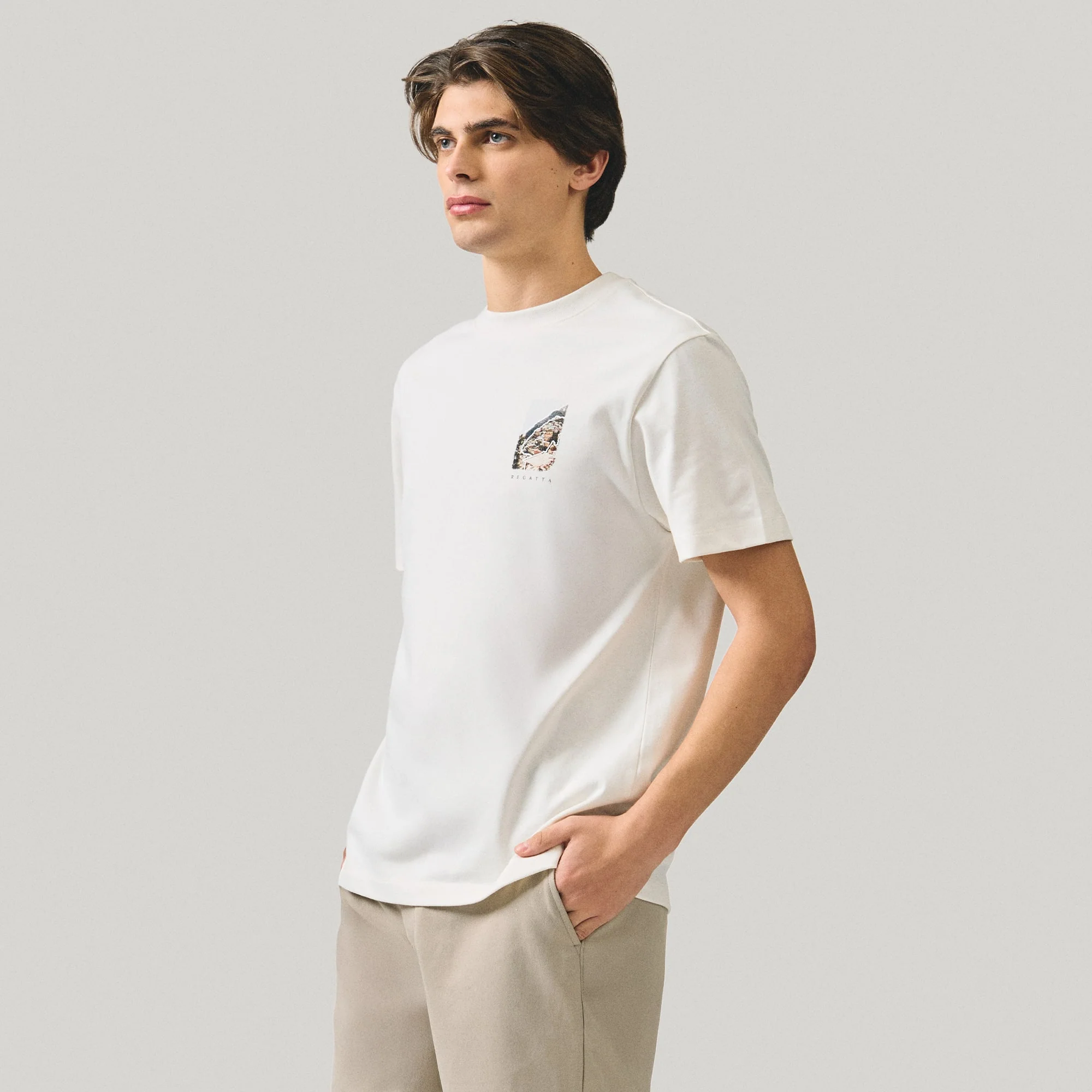 Regular Fit Cliffsides & Coastlines Graphic T-Shirt - Image 4