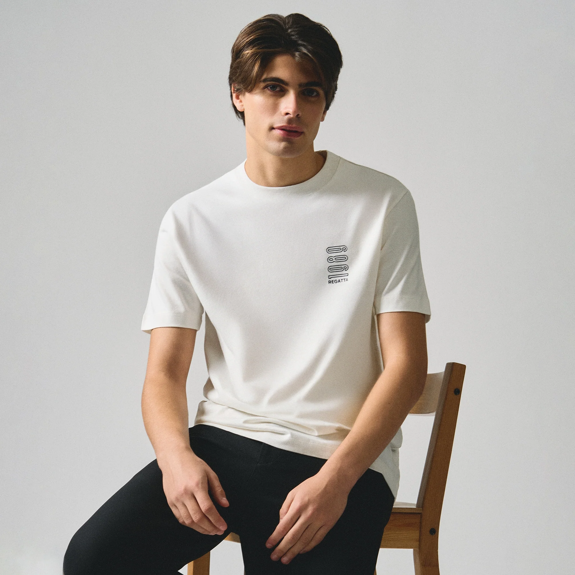 Regular Fit Flag Branding Graphic T-Shirt - Image 2
