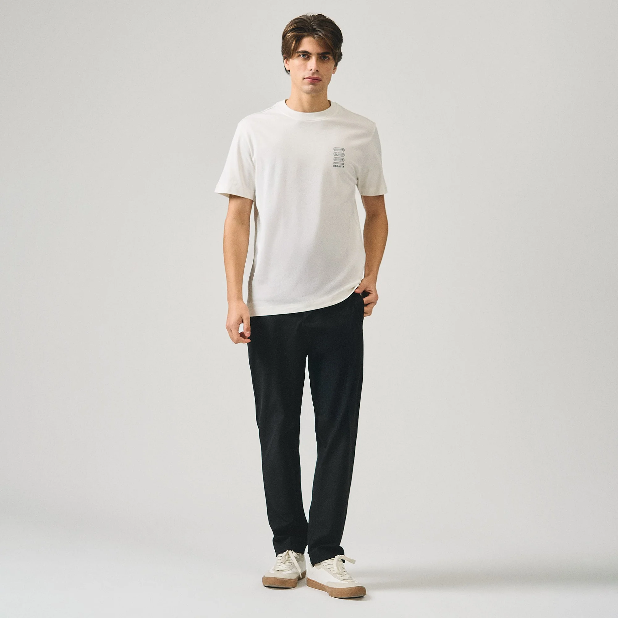 Regular Fit Flag Branding Graphic T-Shirt - Image 4