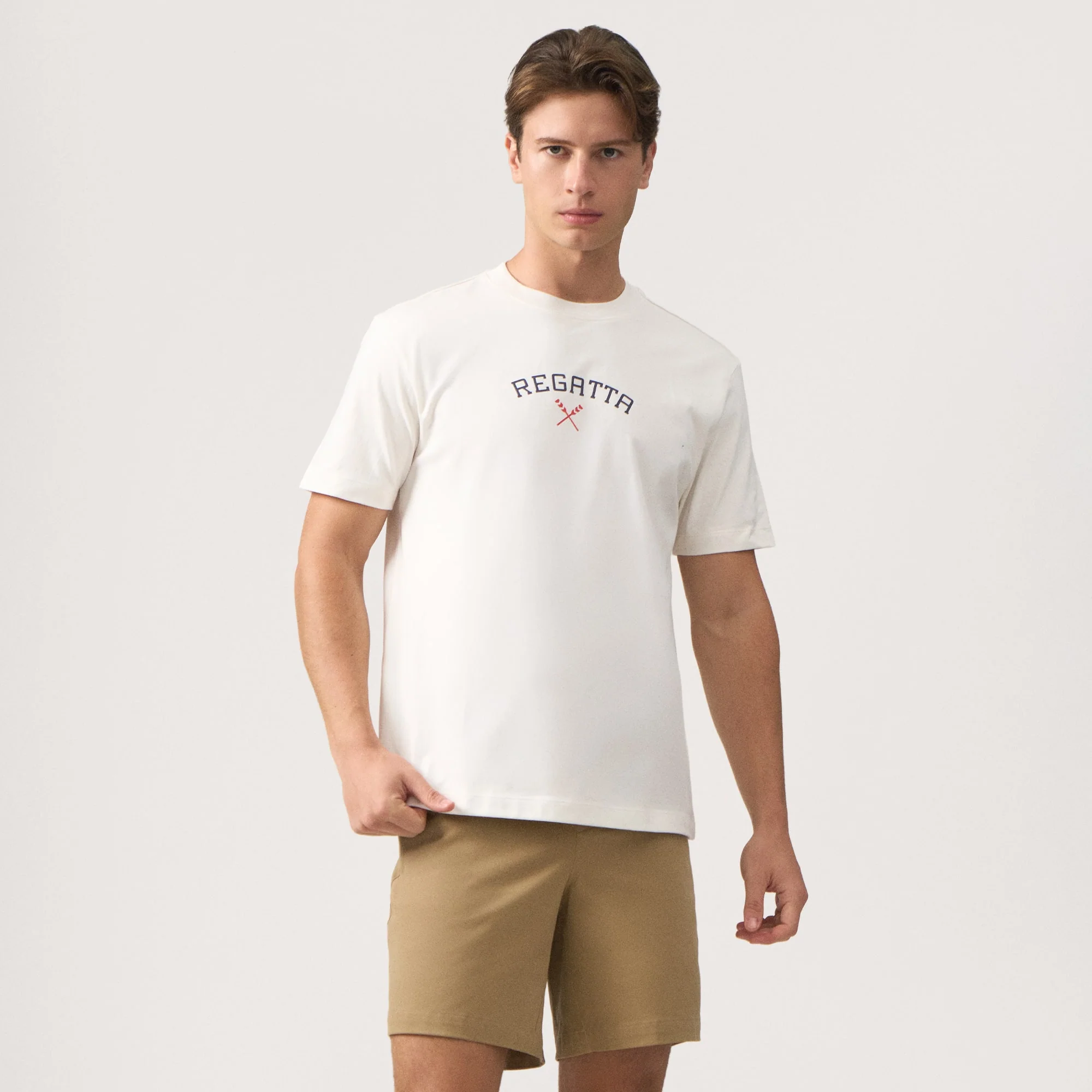 Regular Fit Oar Branding T-Shirt