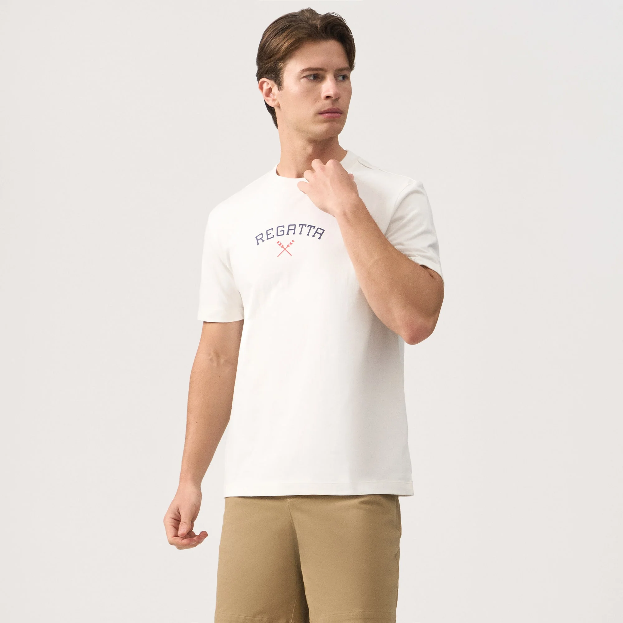 Regular Fit Oar Branding T-Shirt - Image 3