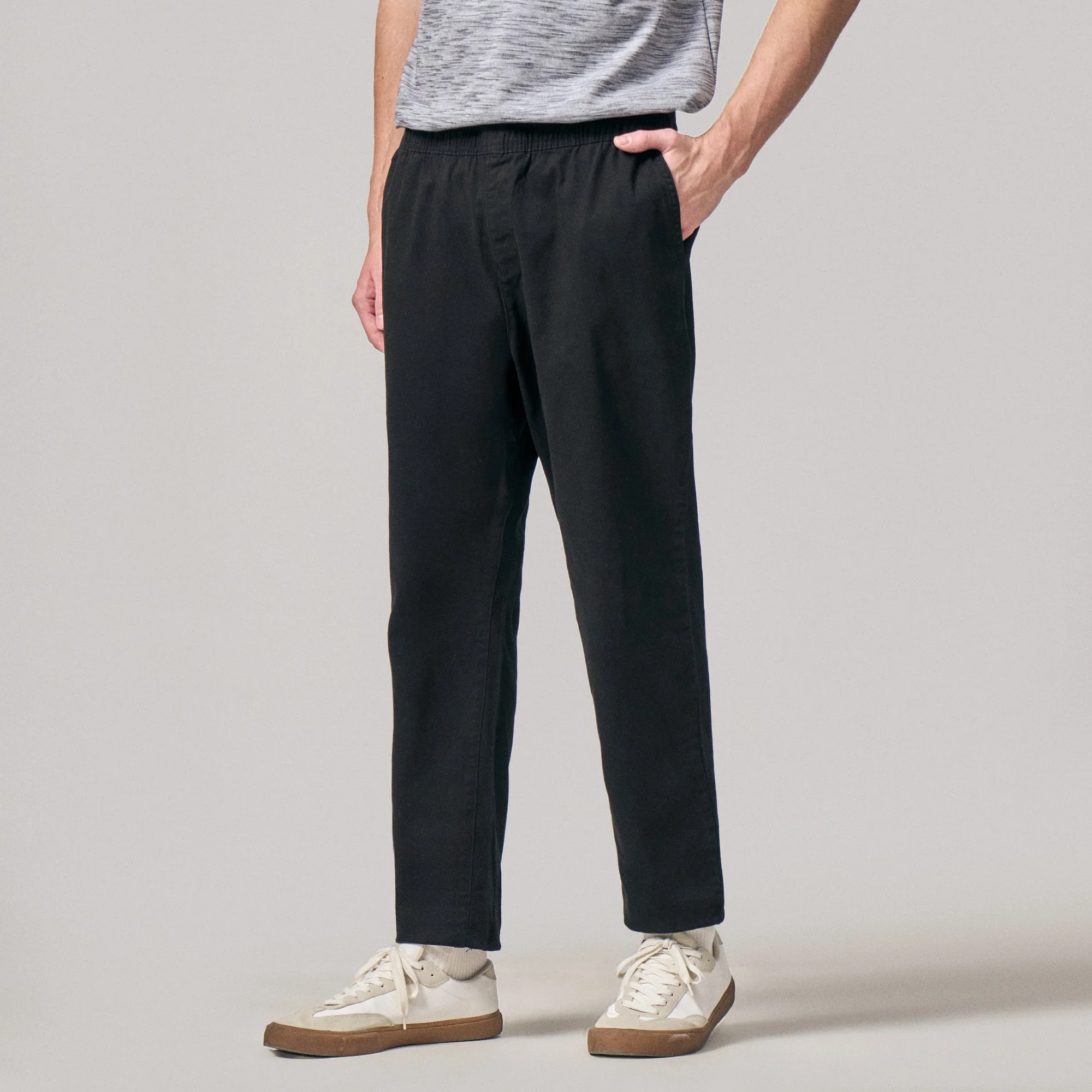 Regular Fit Pull Up Trousers - Image 3