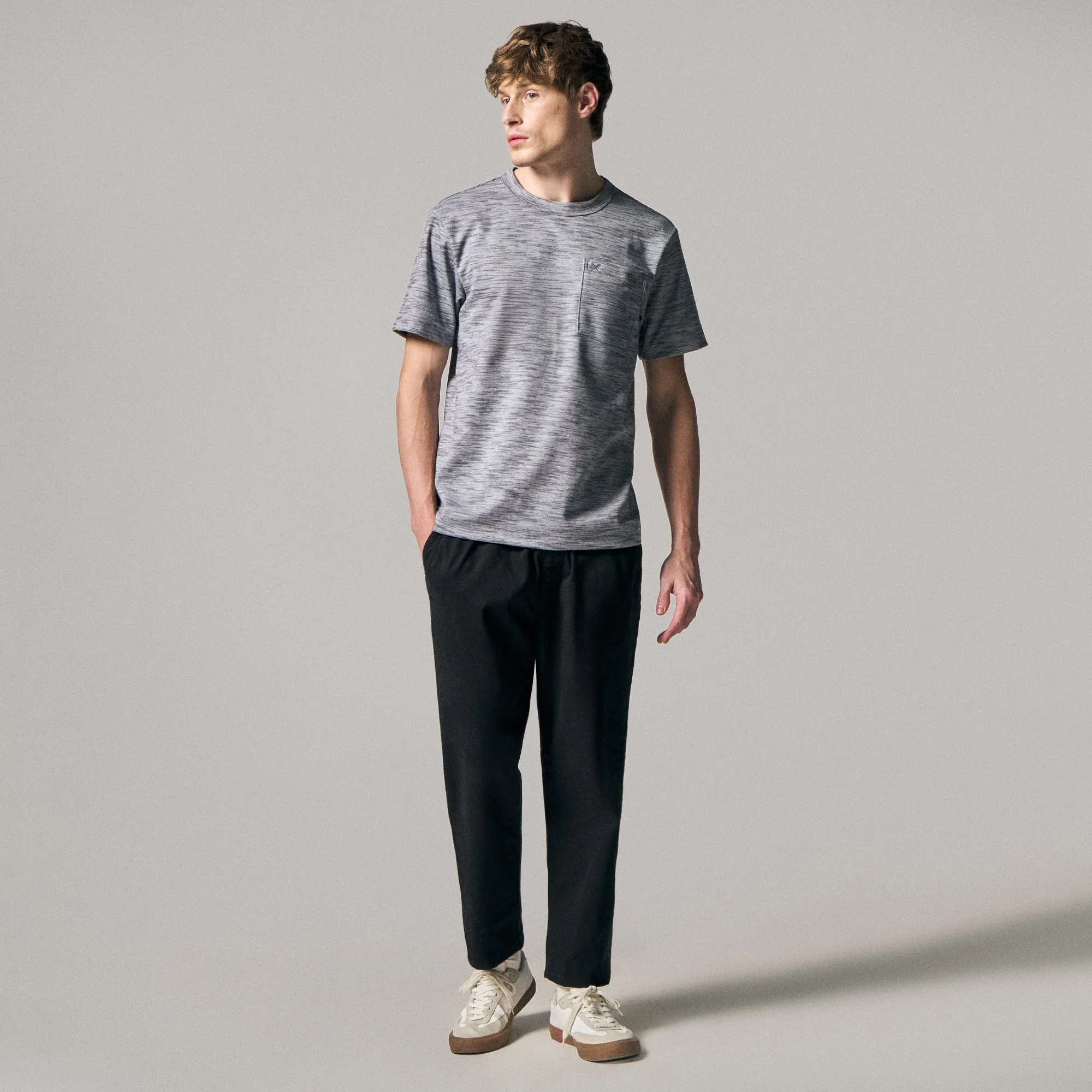 Regular Fit Pull Up Trousers - Image 5