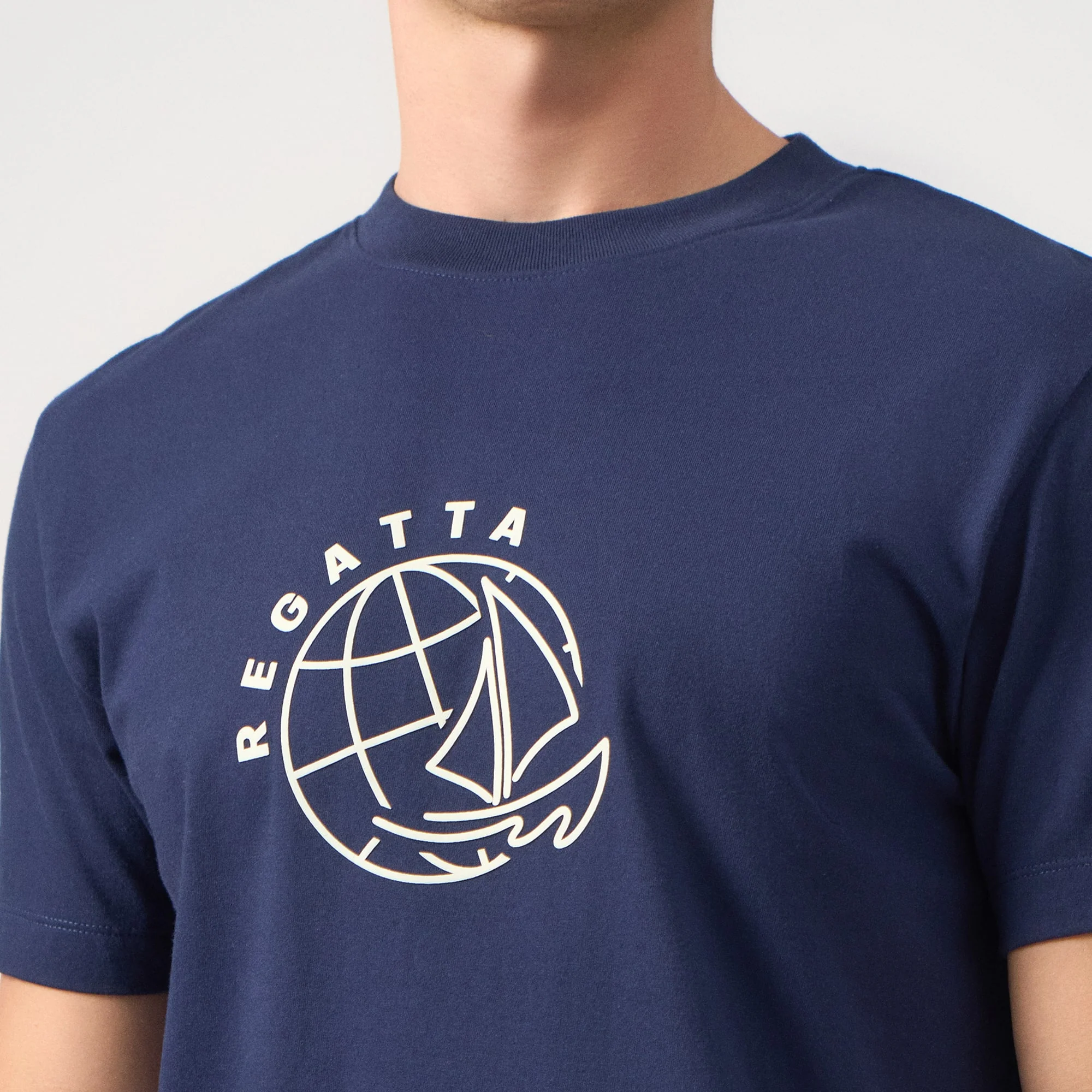 Regular Fit Sailing Graphic T-Shirt - Image 2