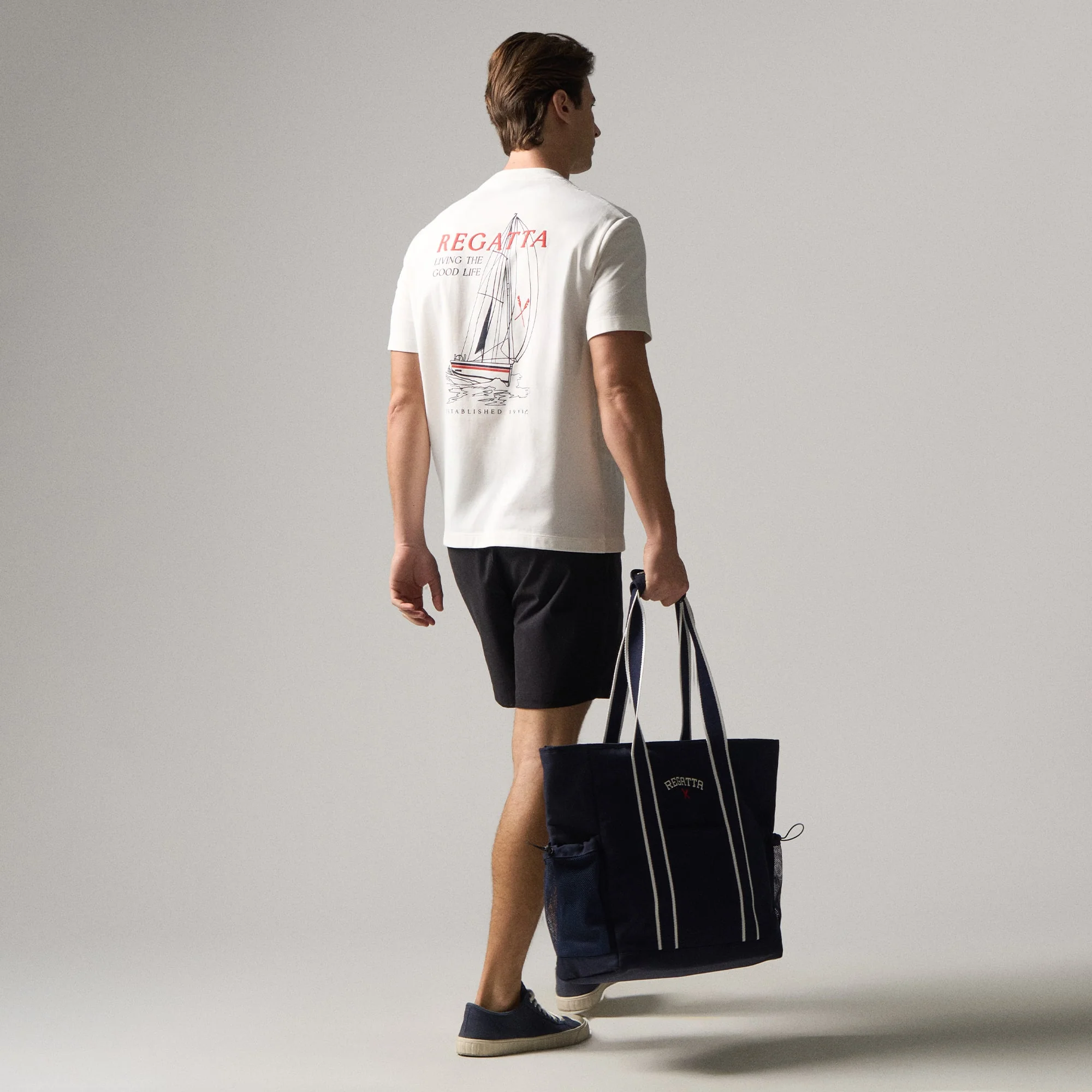 Regular Fit Sailing Graphic T-Shirt