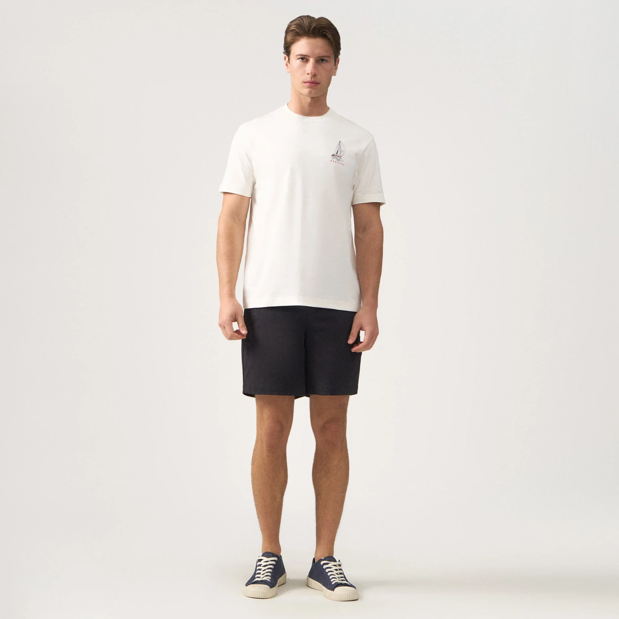 Regular Fit Sailing Graphic T-Shirt - Image 6