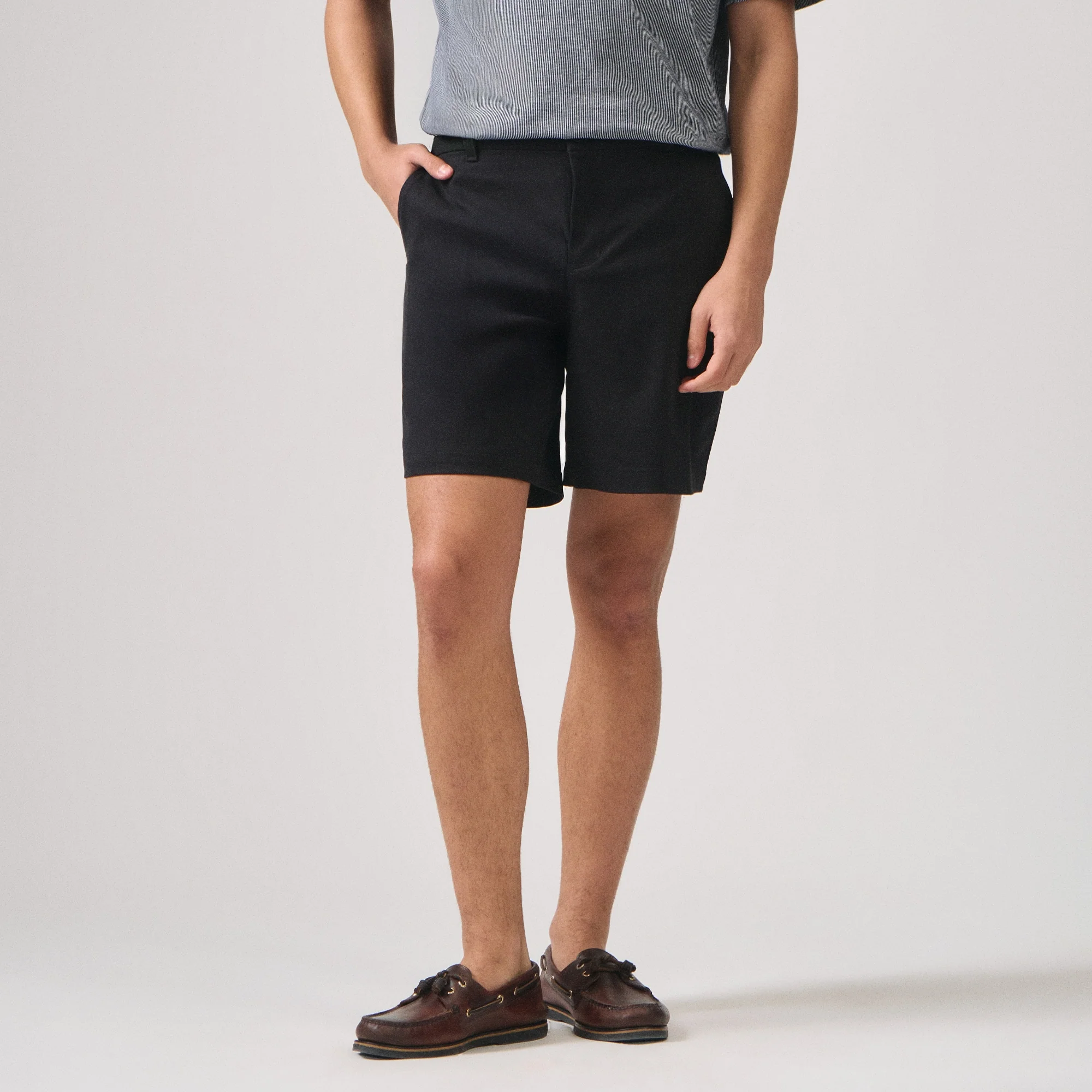 Regular Fit Stretch Twill Chinos Shorts