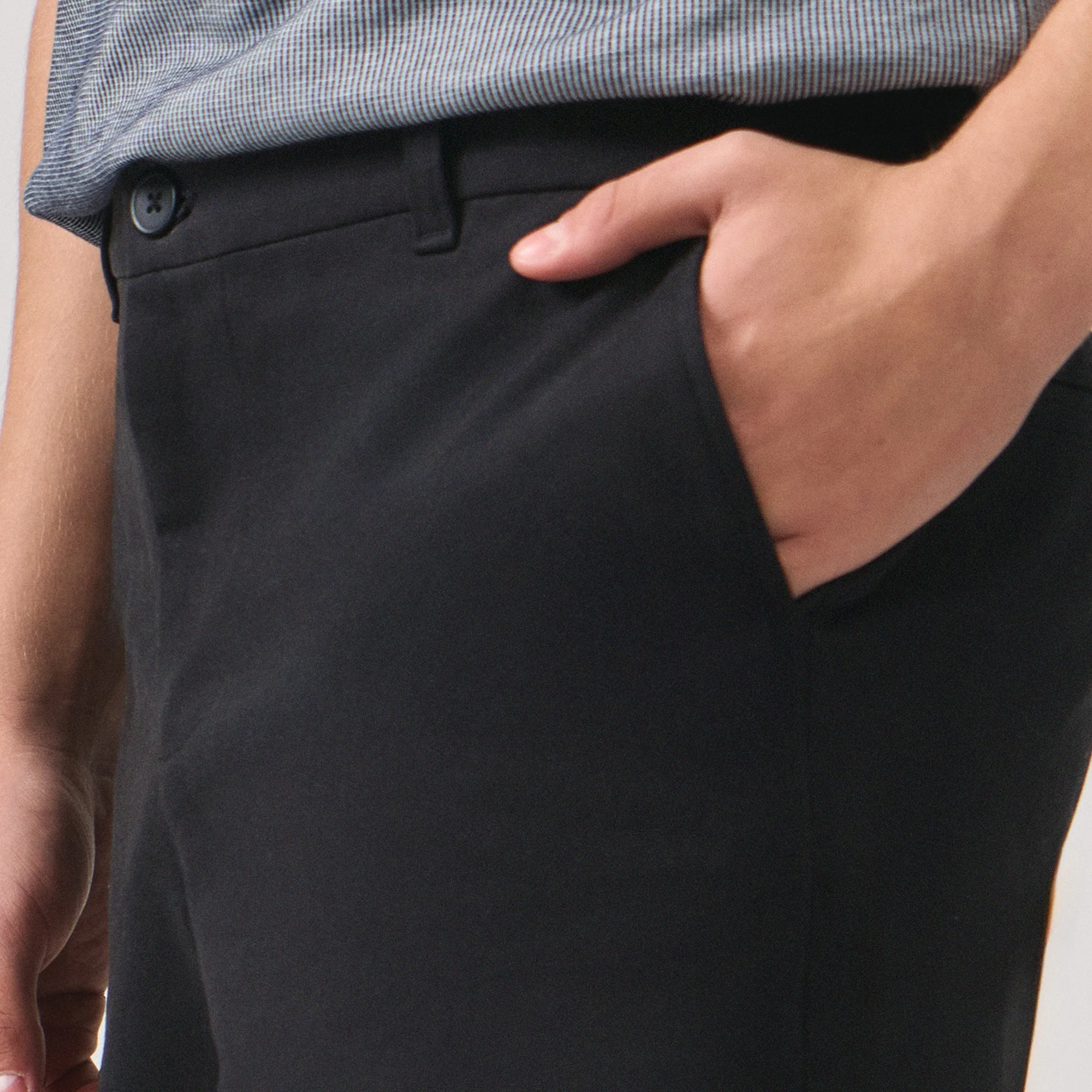 Regular Fit Stretch Twill Chinos Shorts - Image 2