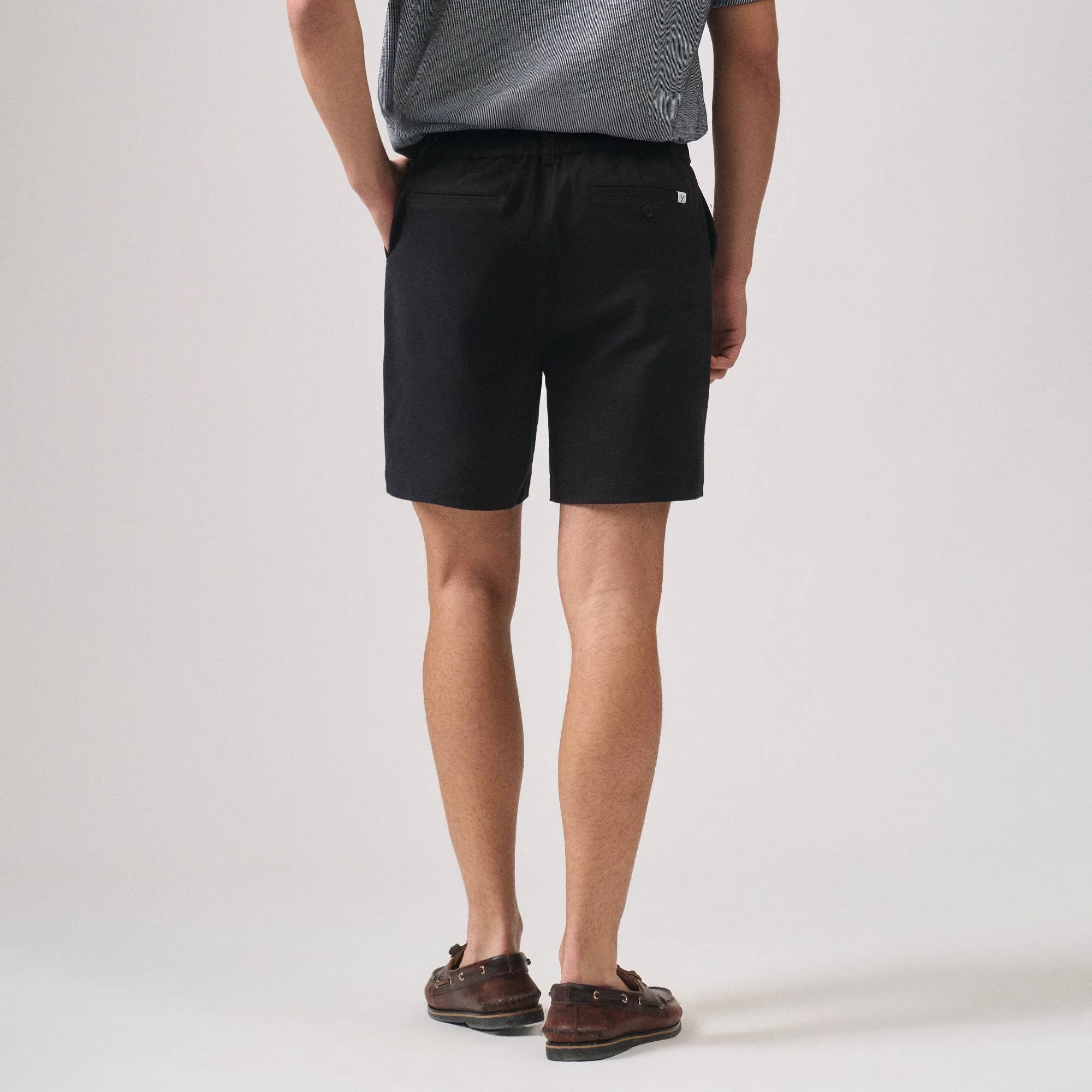 Regular Fit Stretch Twill Chinos Shorts - Image 4
