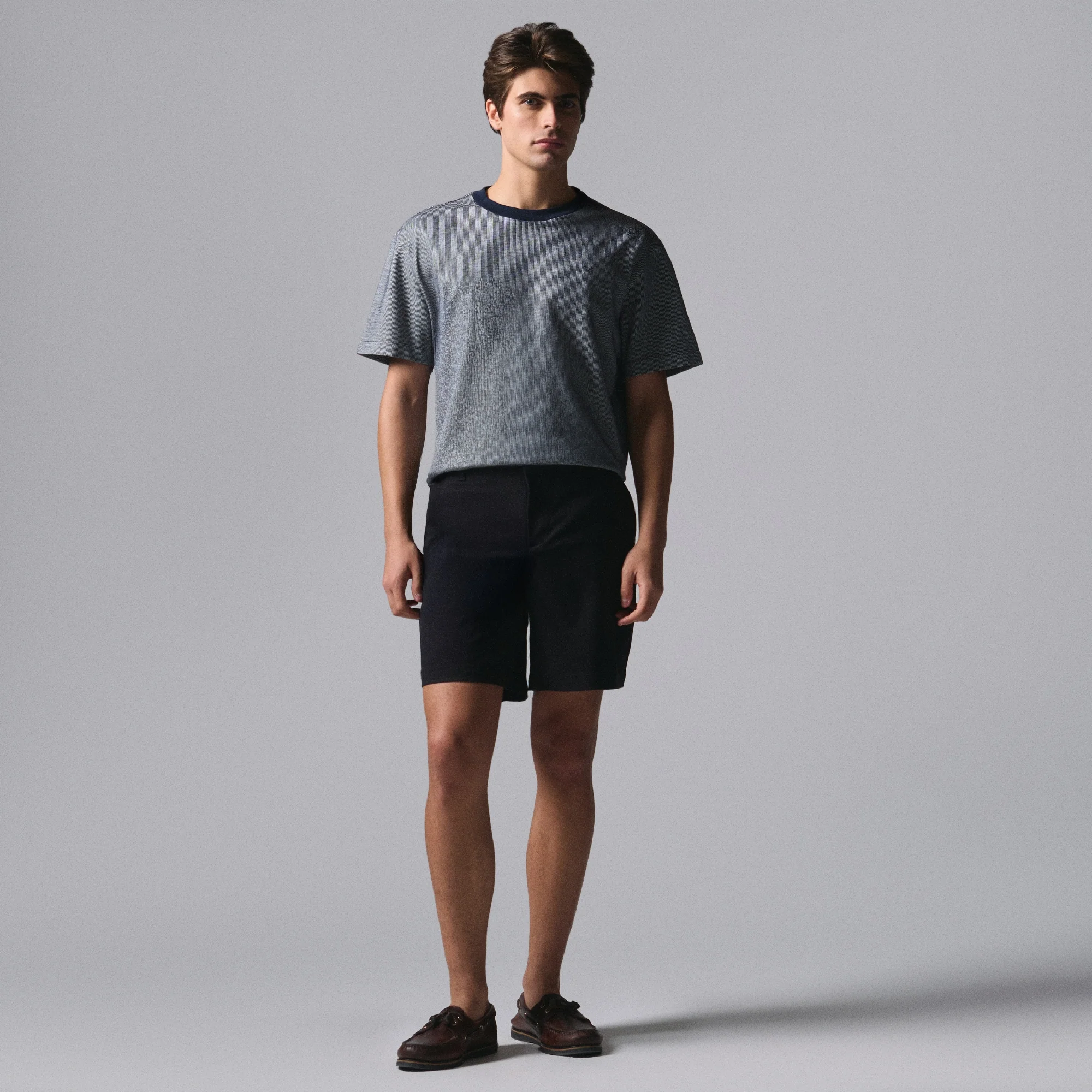 Regular Fit Stretch Twill Chinos Shorts - Image 5