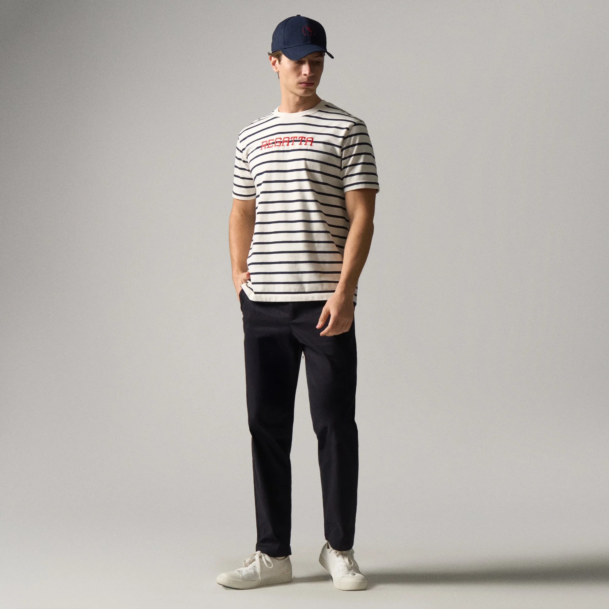 Regular Fit Striped T-Shirt