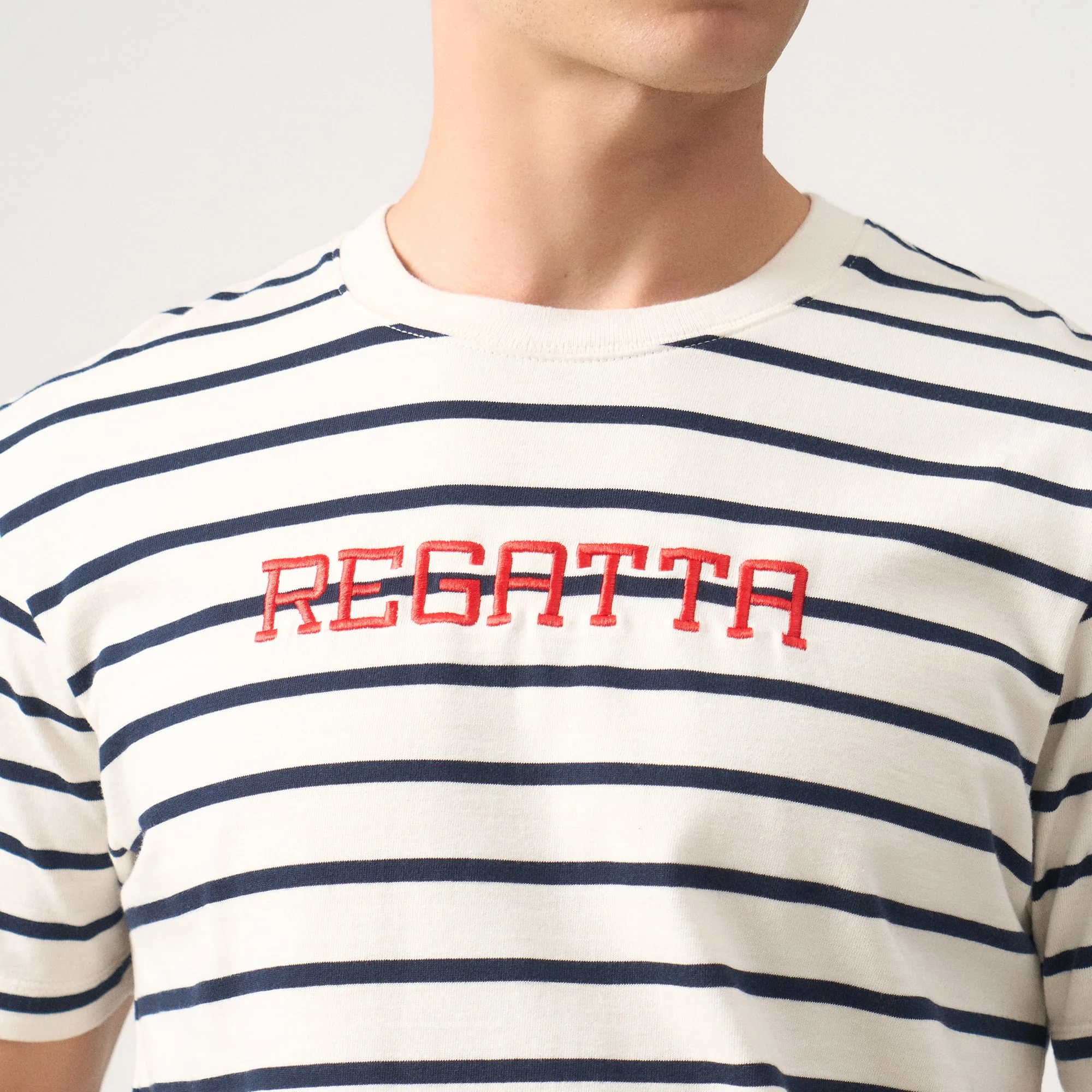 Regular Fit Striped T-Shirt - Image 3