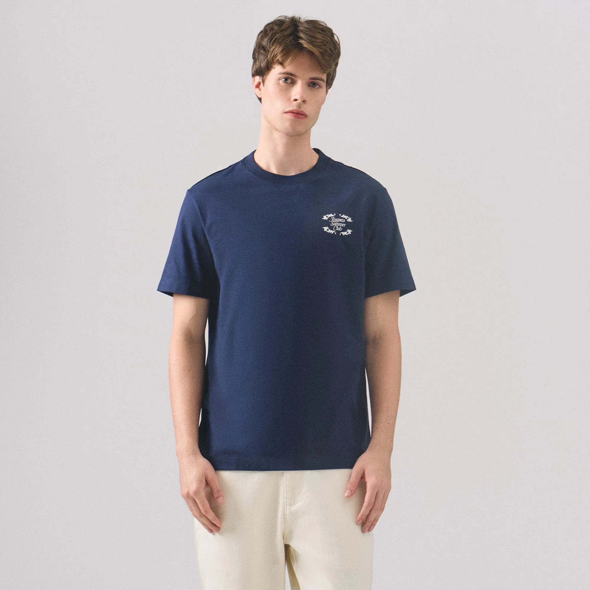 Regular Fit Summer Club Graphic T-Shirt - Image 3