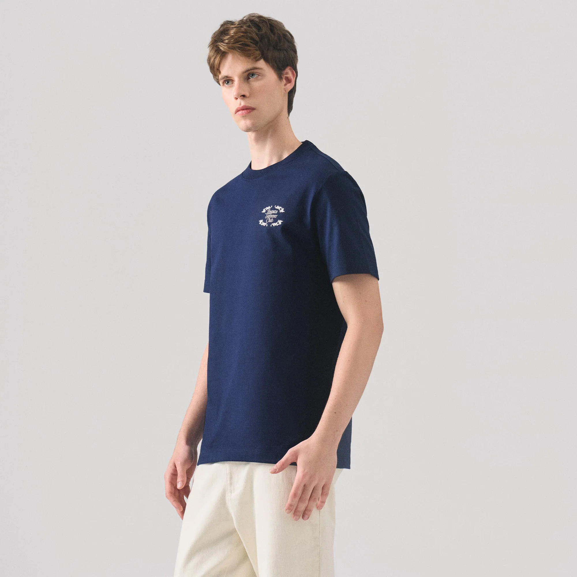 Regular Fit Summer Club Graphic T-Shirt - Image 4