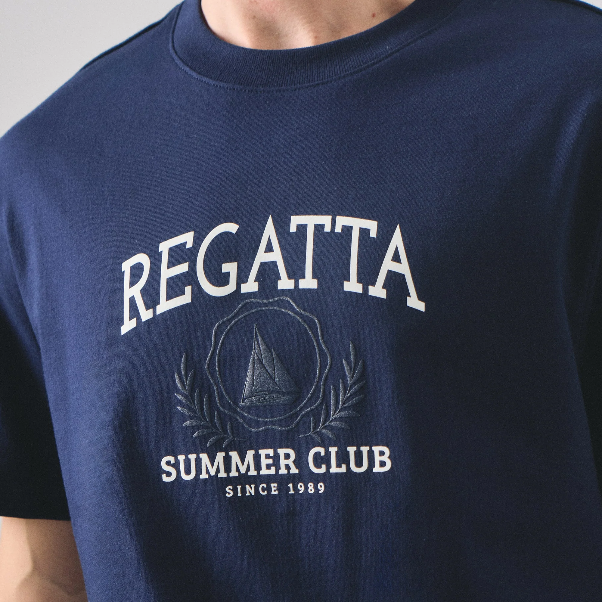 Regular Fit Summer Club T-Shirt - Image 2