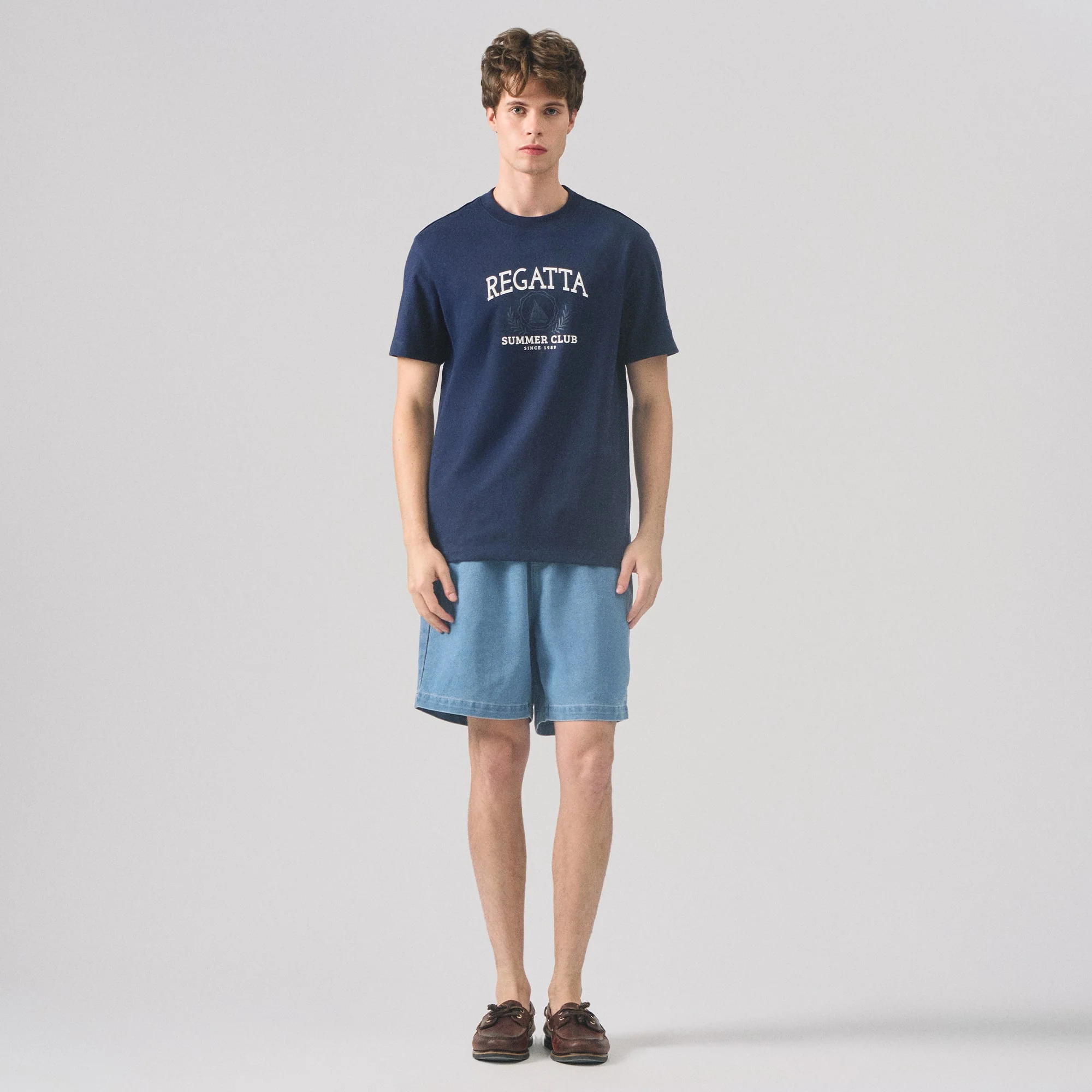 Regular Fit Summer Club T-Shirt - Image 6