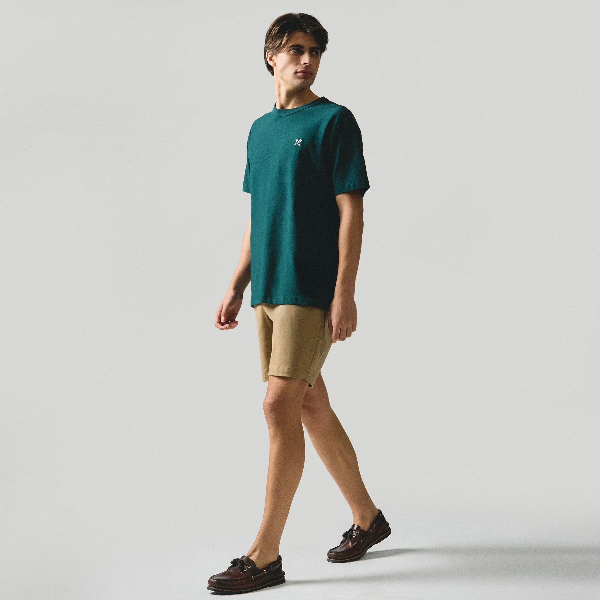 Regular Fit T-Shirt With Neck Binding Finish - Image 5