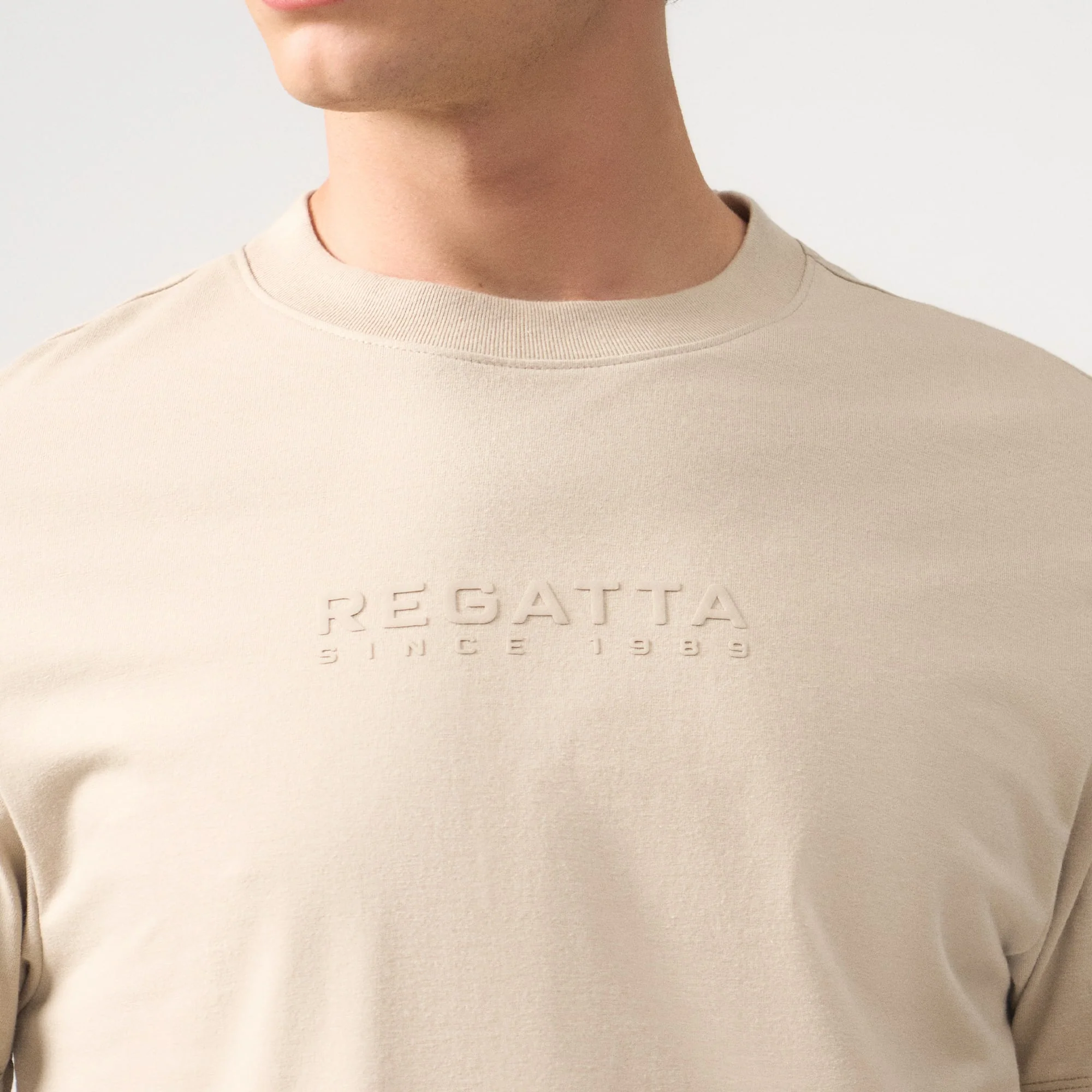 Regular Fit Tonal Branding T-Shirt - Image 2