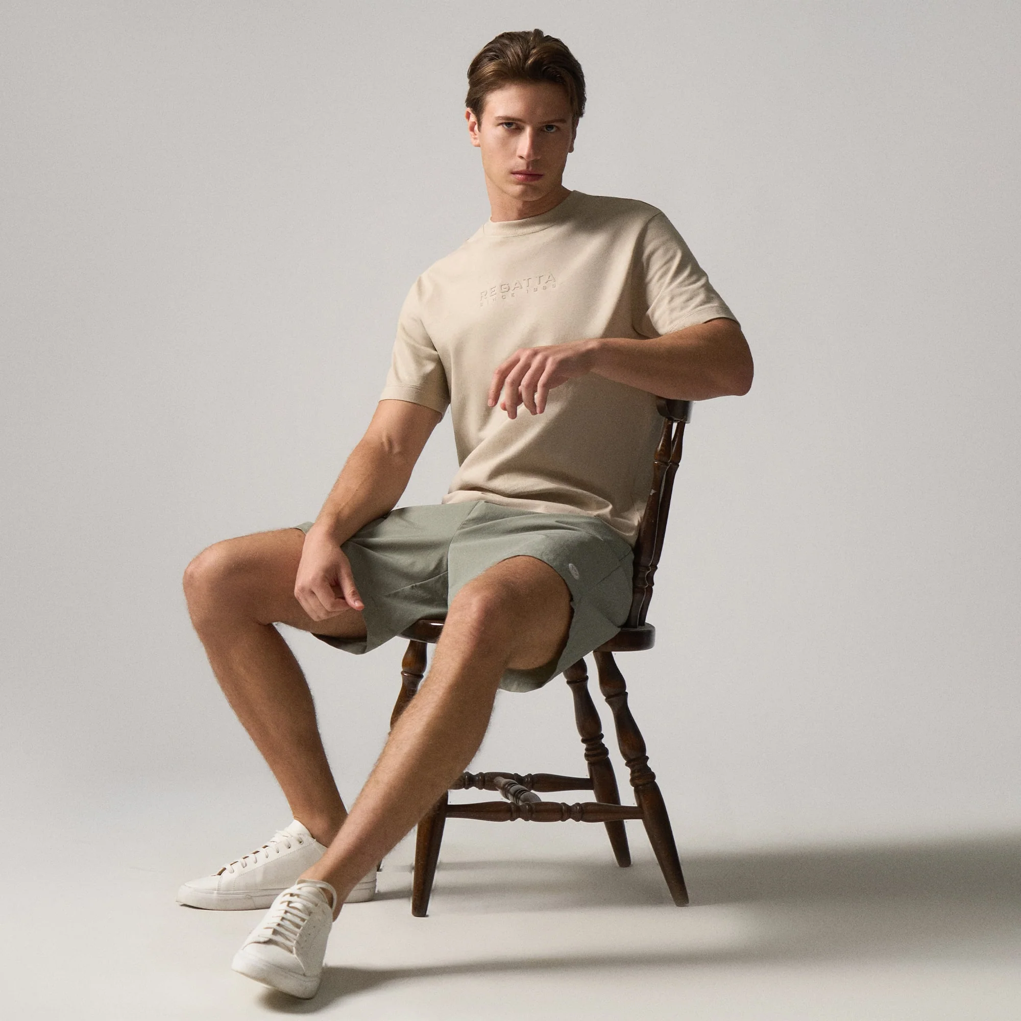 Regular Fit Tonal Branding T-Shirt - Image 3
