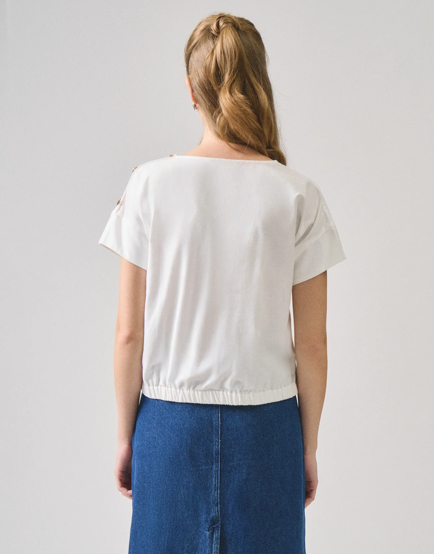 Shirt With Button Detail - Image 4