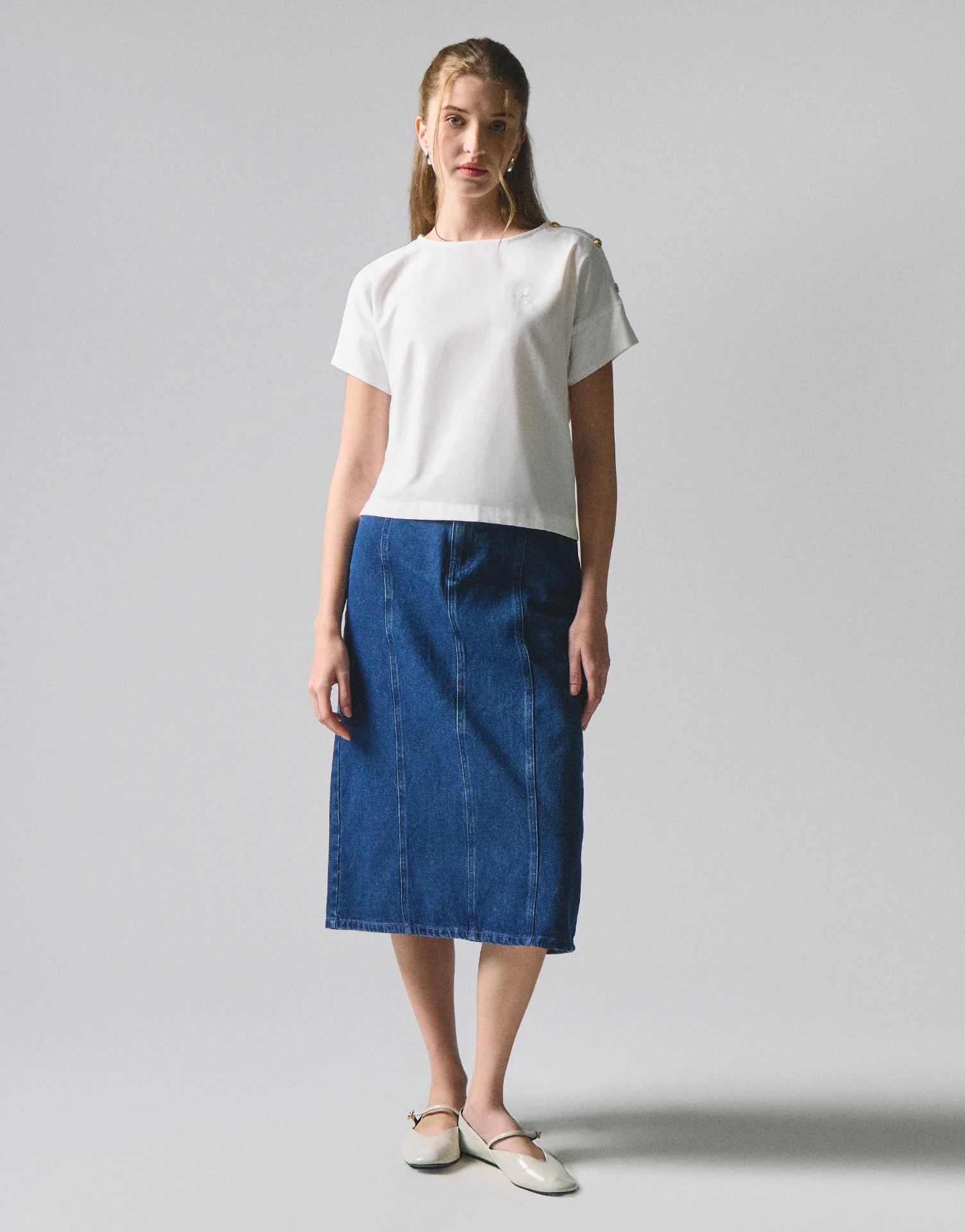 Shirt With Button Detail - Image 5