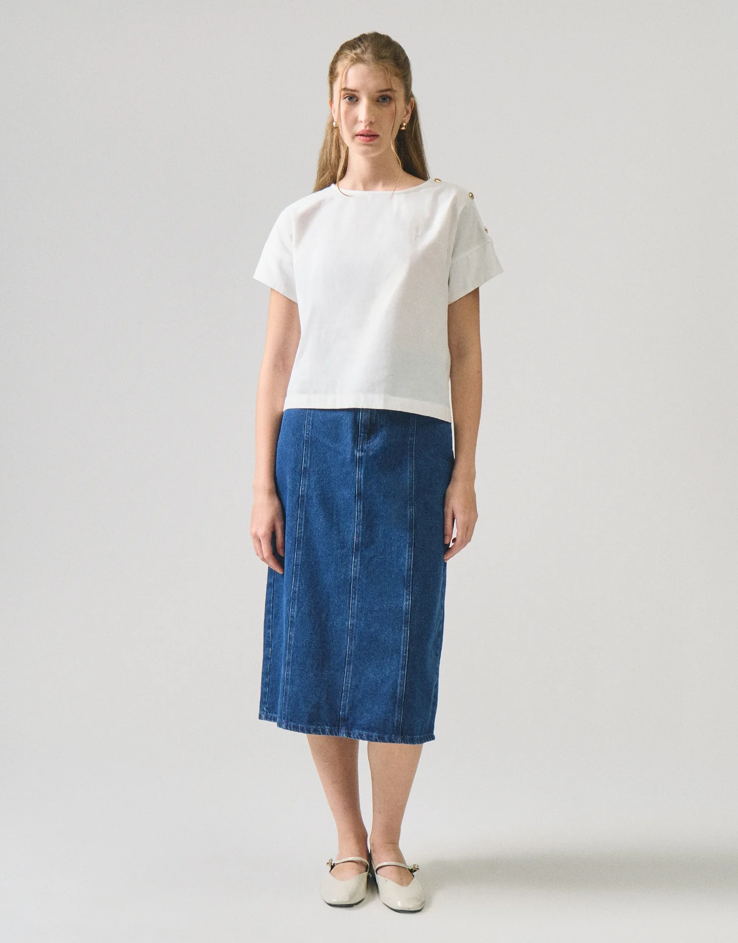 Shirt With Button Detail - Image 6
