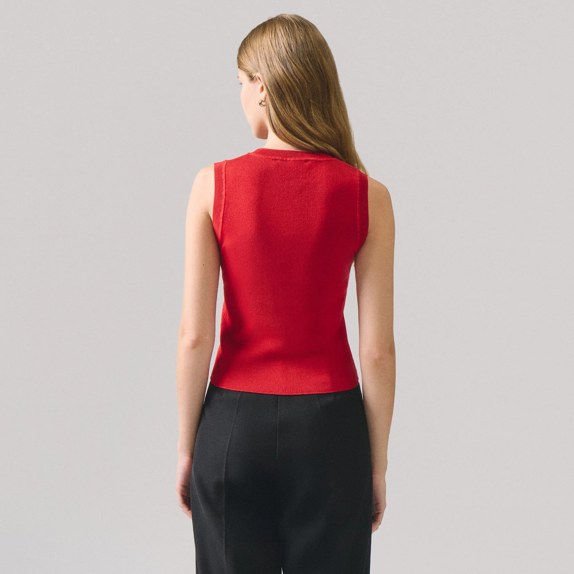 Sleeveless Knit Top - Image 4