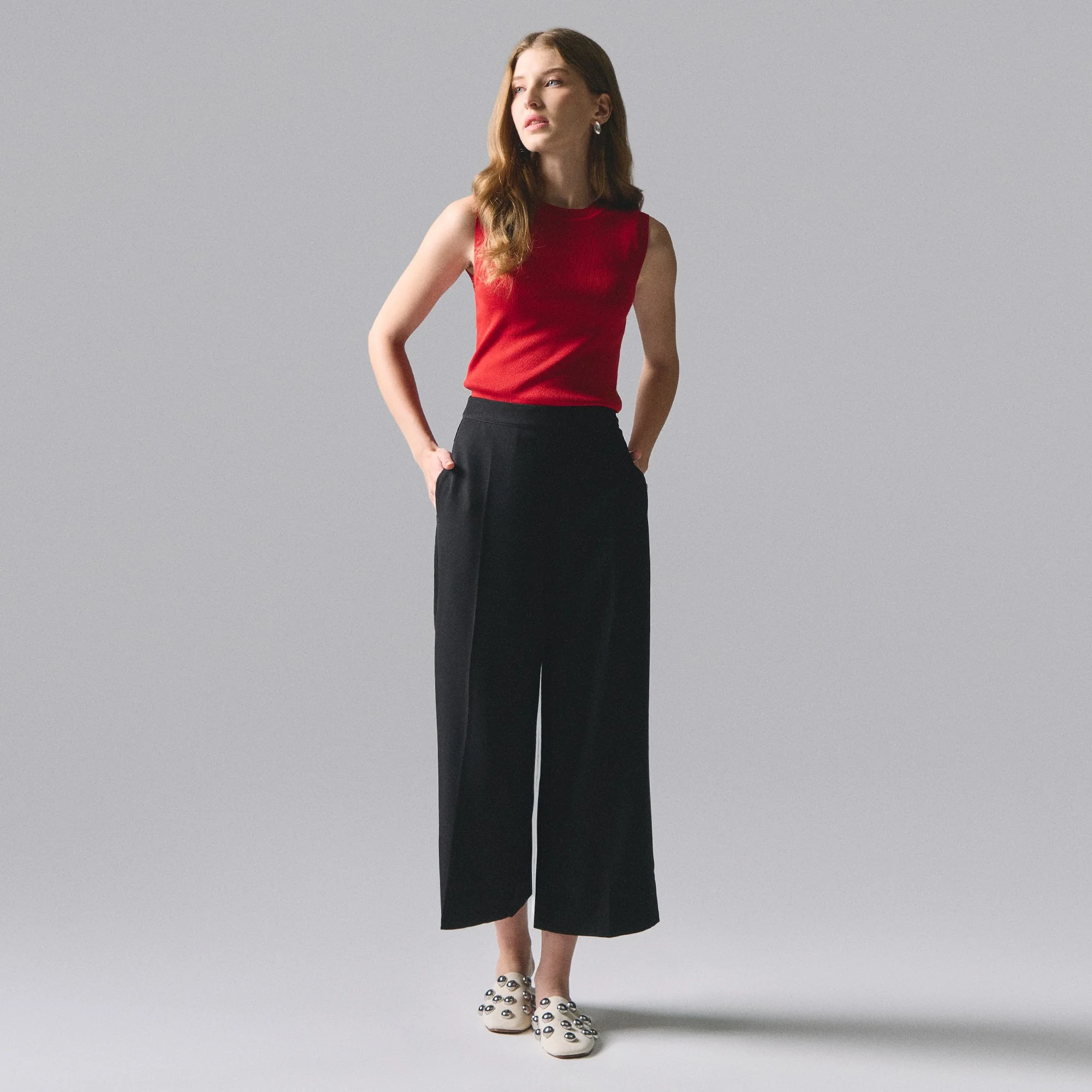 Sleeveless Knit Top - Image 6