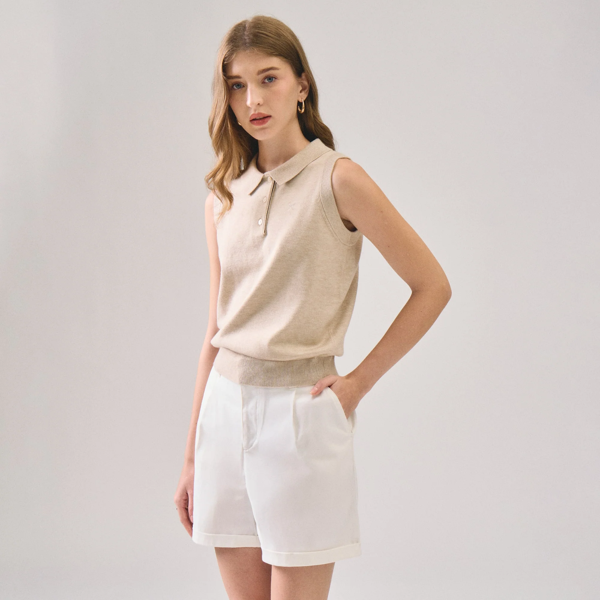 Sleeveless Polo - Image 3