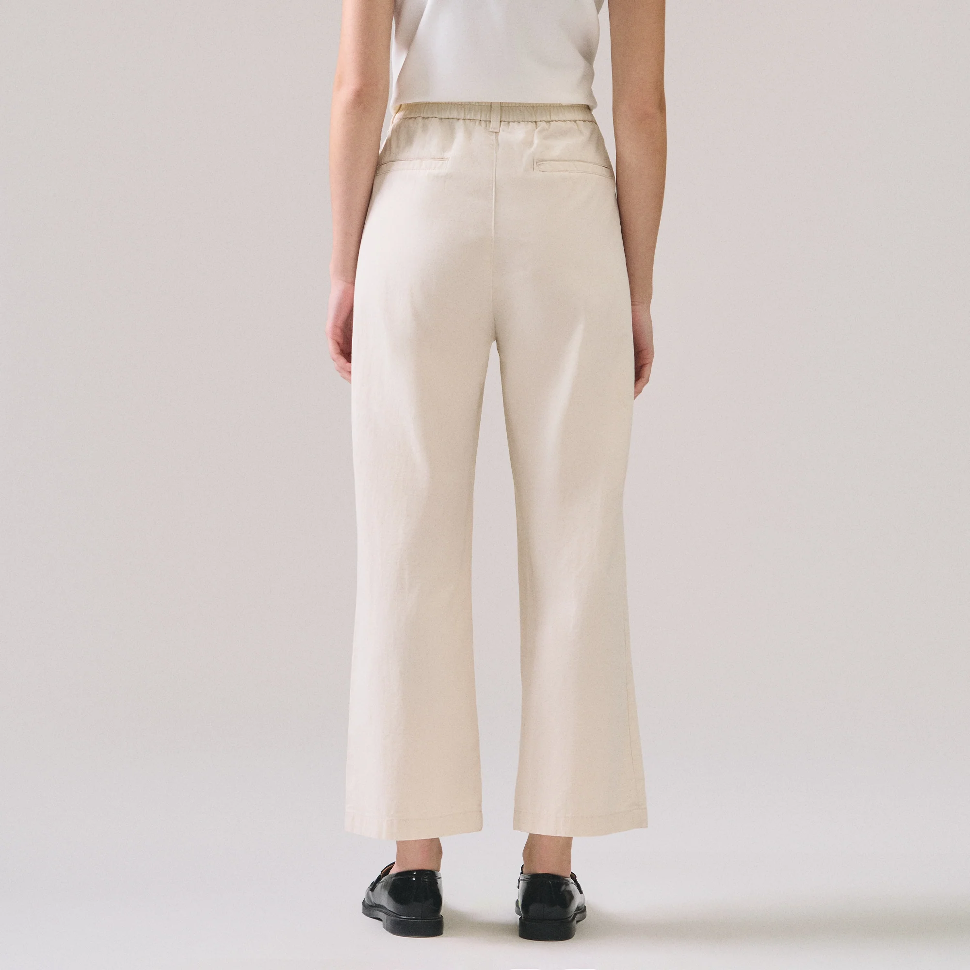 Straight Cut Zipper Trousers - Image 4