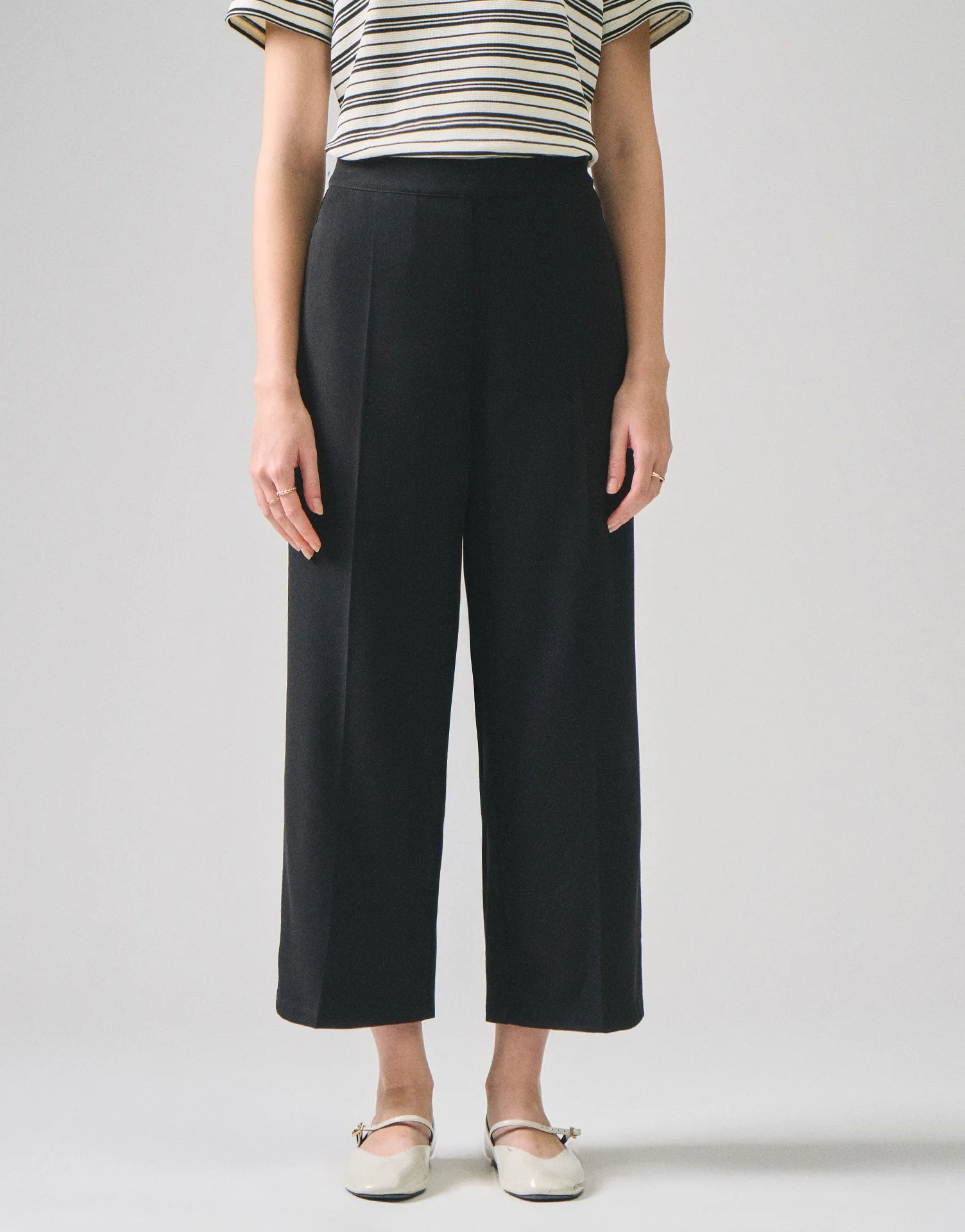 Straight Fit Trousers
