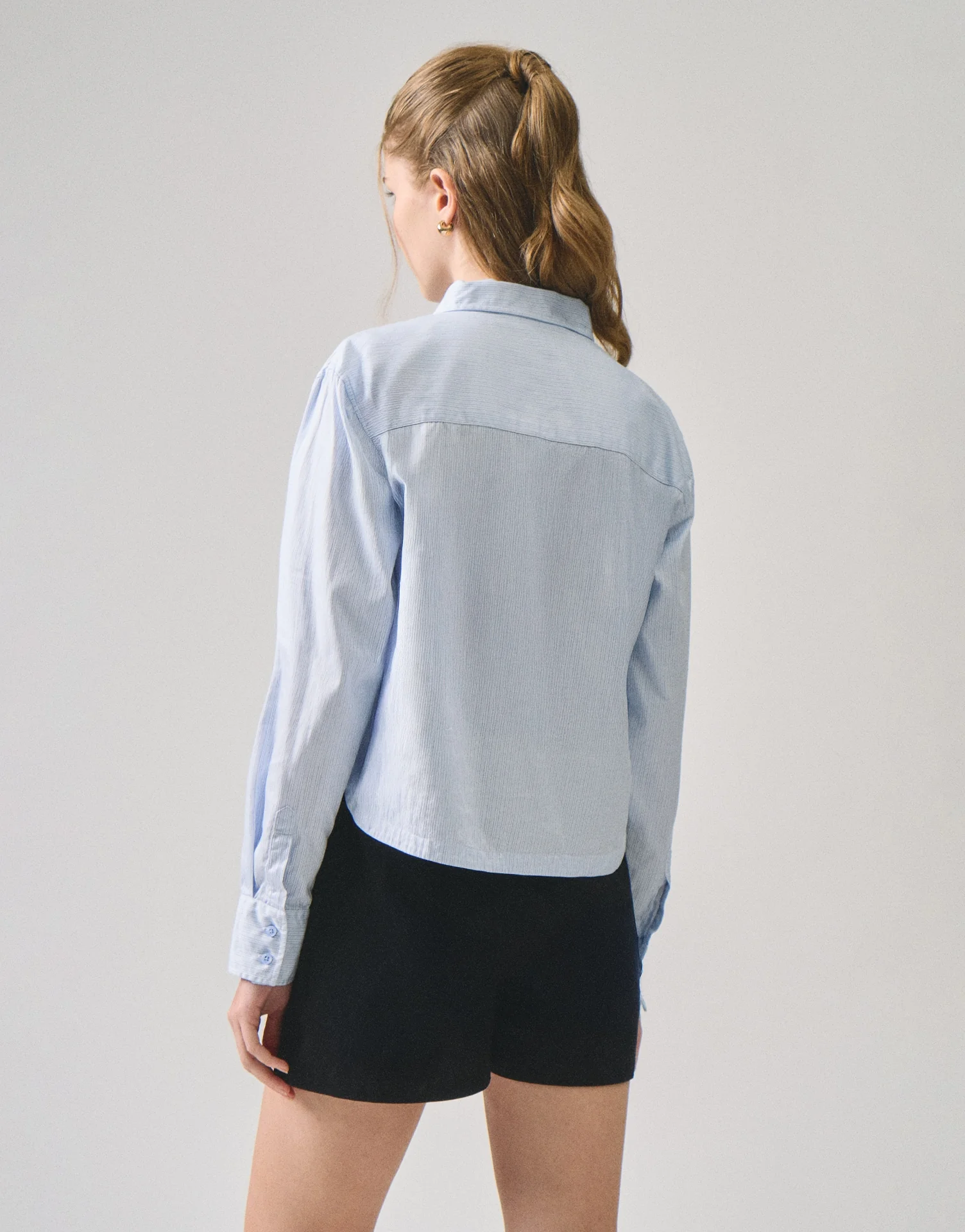 Striped Long Sleeves Shirt - Image 3