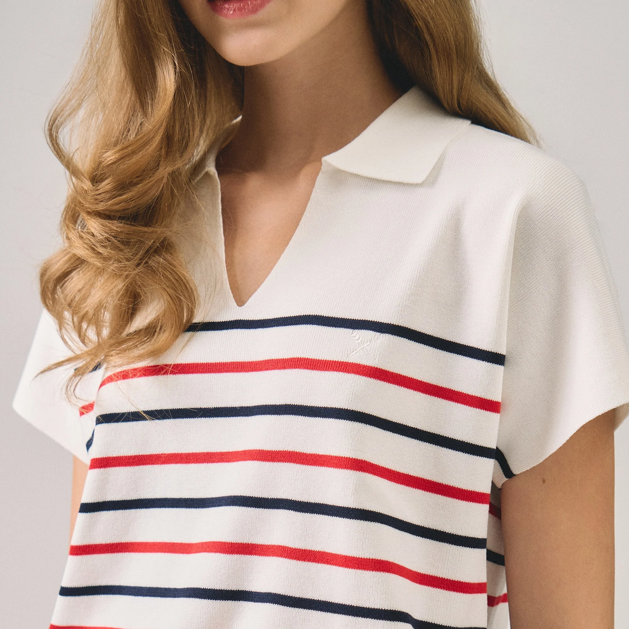 Stripes Dolman Polo - Image 3