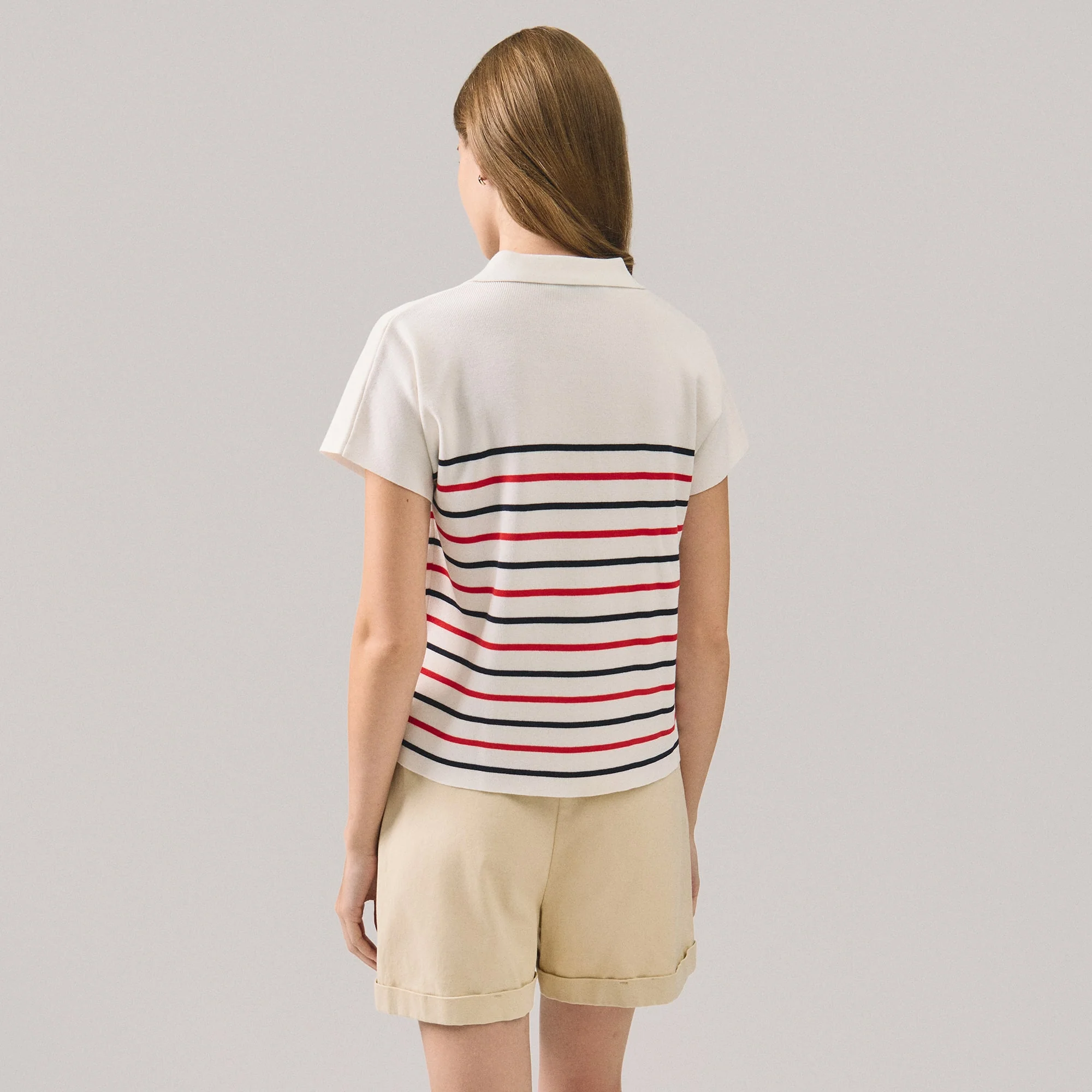 Stripes Dolman Polo - Image 5