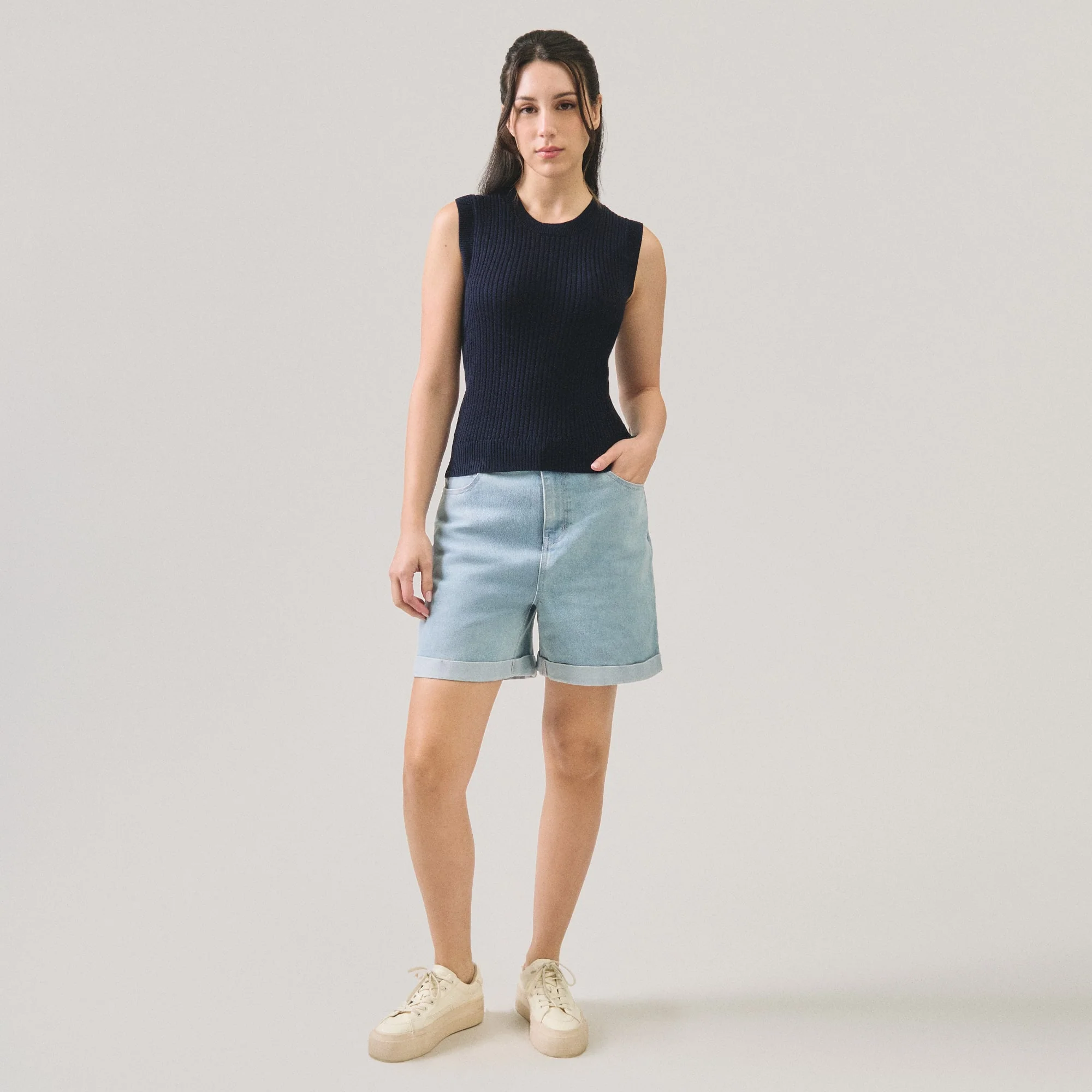 Textured Sleeveless Top - Image 5